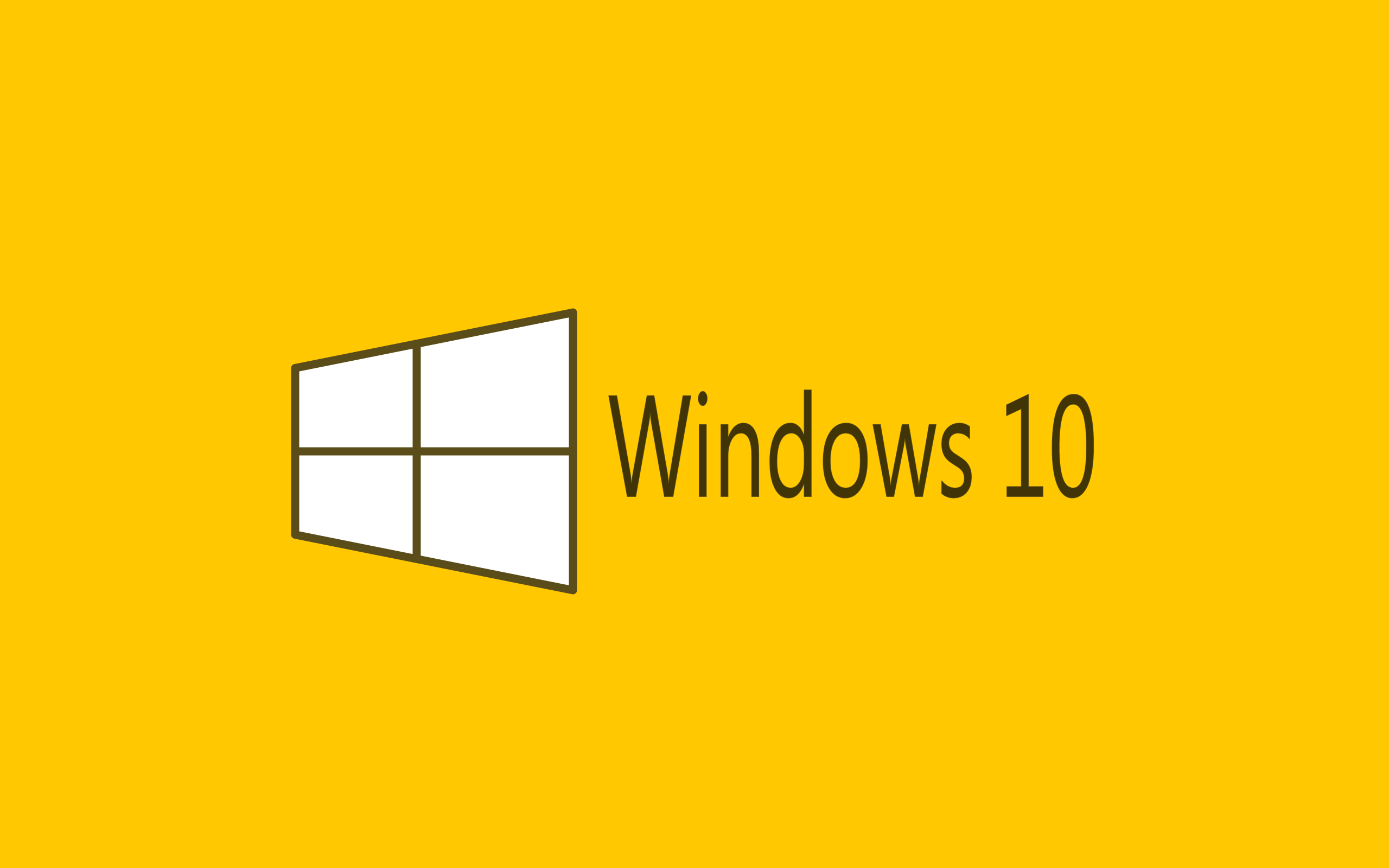 Windows10 Yellow