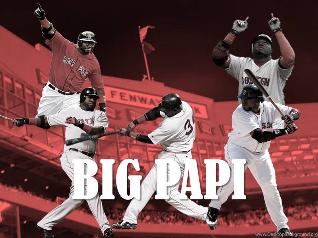 Big Papi Boston Red Sox Desktop Background