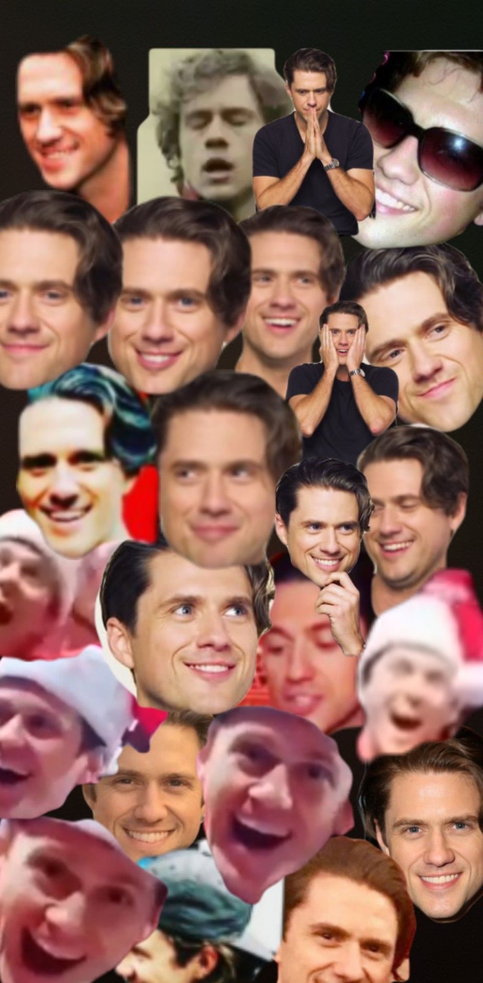 Aaron tveit collage wallpaper hehe. Aaron tveit, Wallpaper, Aaron