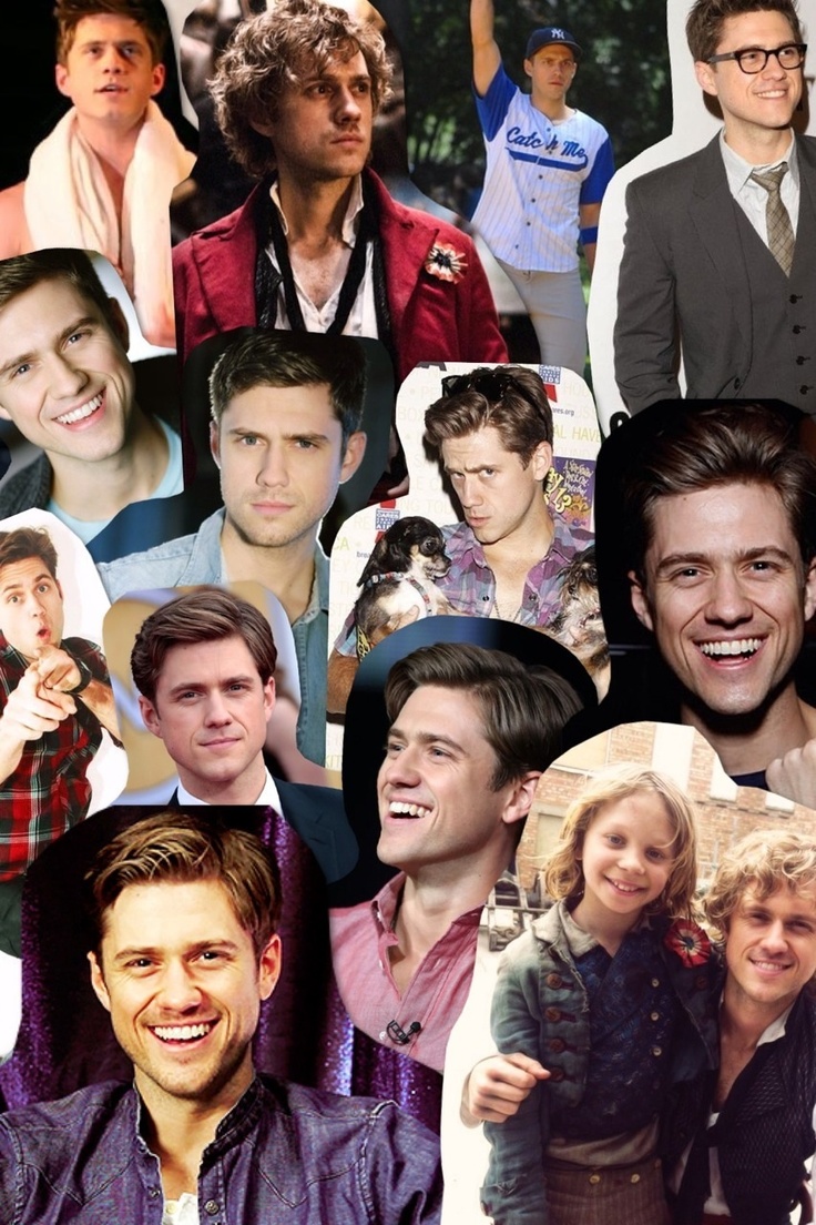 now it's a bunch of little picture of aaron tveit, it's like a buffet. Aaron tveit, Les miserables, Actors