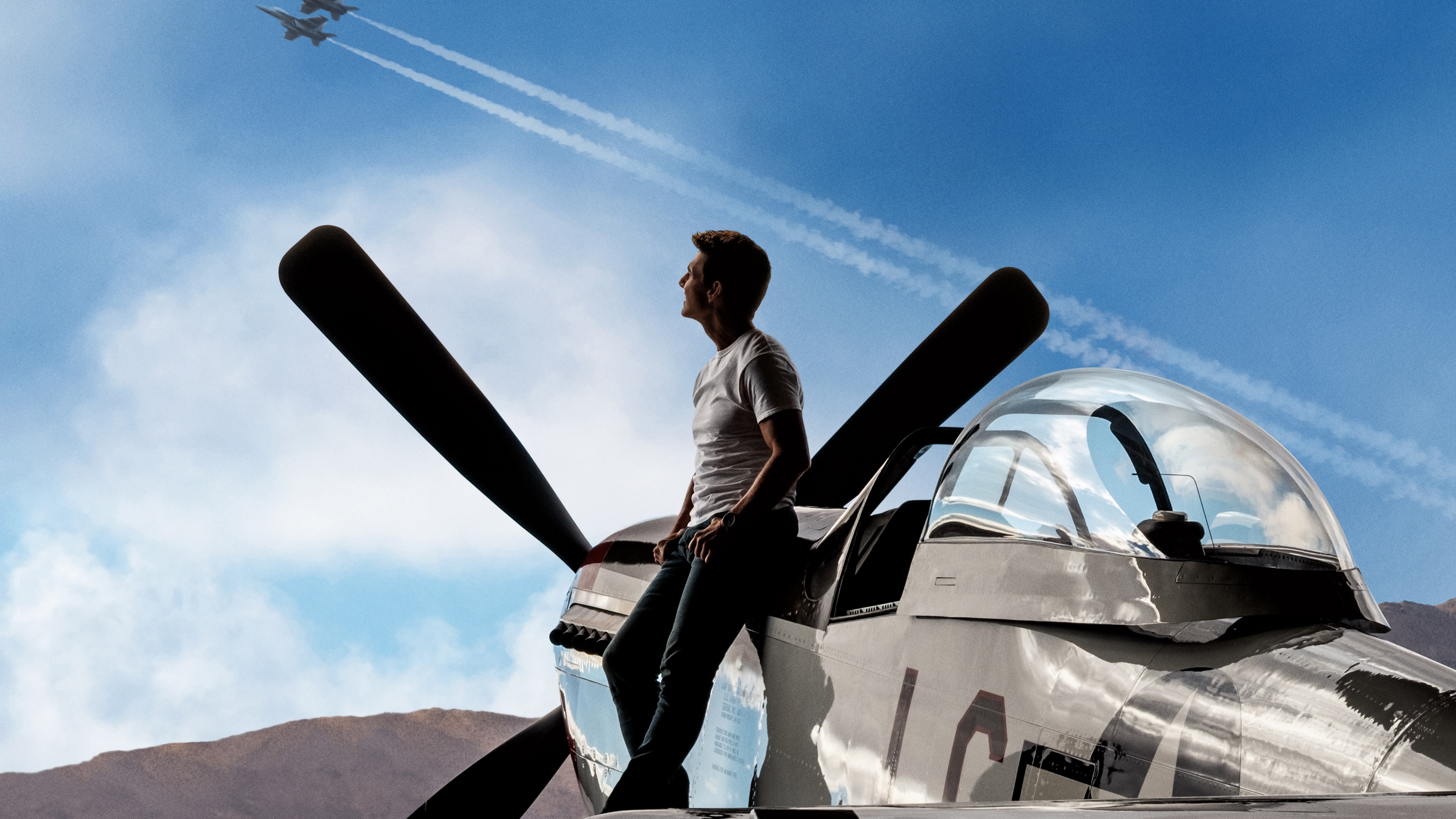 Top Gun: Maverick Wallpaper 4K, Tom Cruise, Action movies, 2020 Movies, 5K, 8K, Movies
