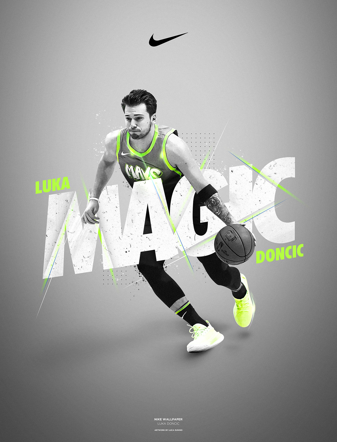 Nike Poster & Wallpaper Magic Doncic