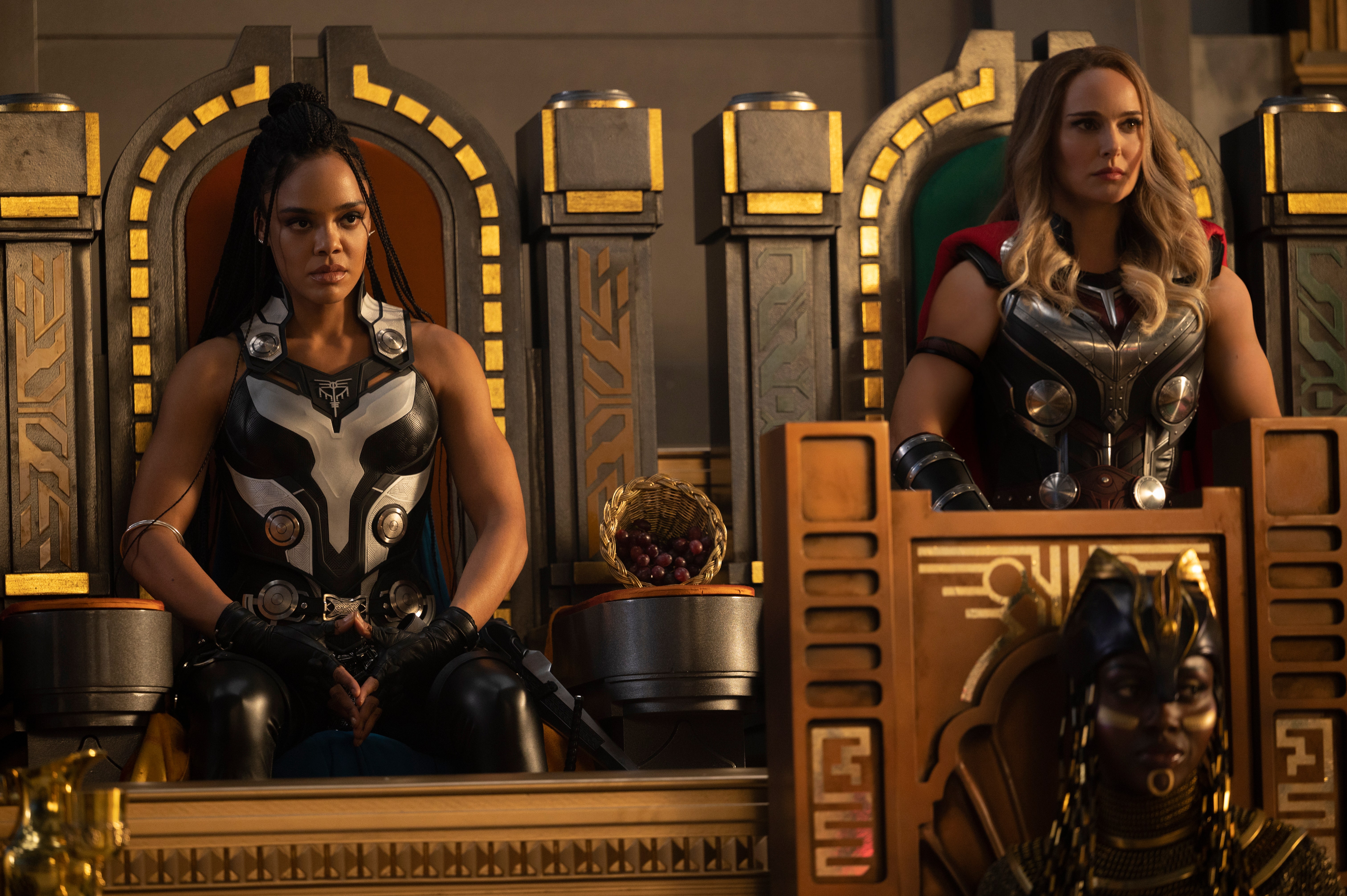 Tessa Thompson joins Natalie Portman in the Thor: Love and Thunder arms race