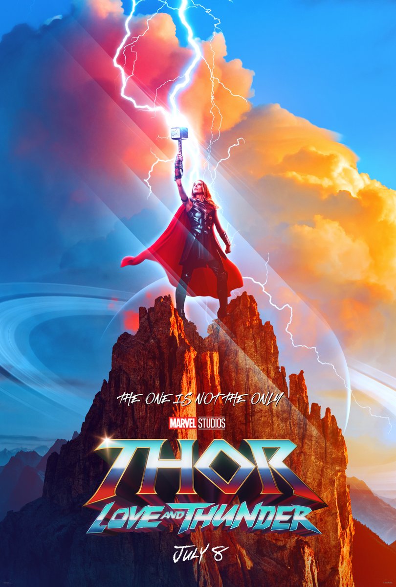 Alternate Thor: Love and Thunder Poster Released Featuring Natalie Portman