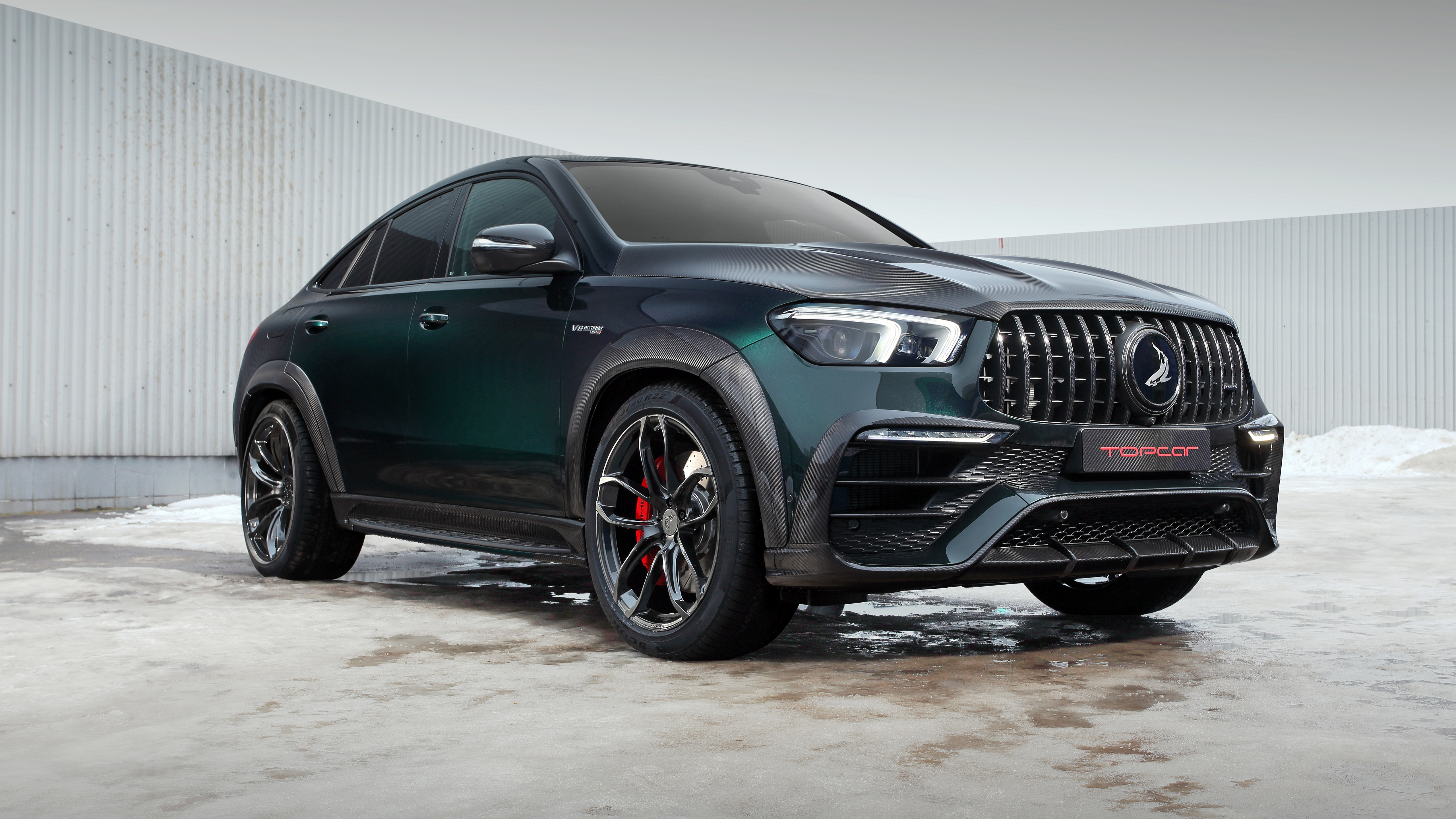 TopCar Mercedes Benz GLE Klasse Coupé Inferno 2022 5K Wallpaper. HD Car Wallpaper