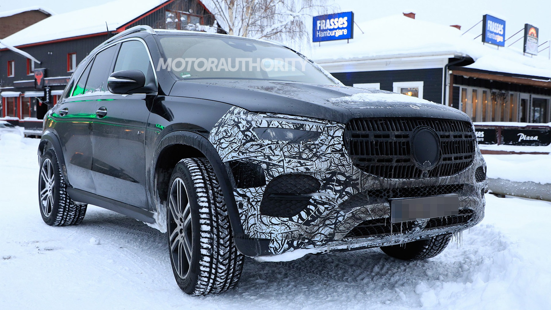 2024 Mercedes Benz GLE Class Spy Shots And Video: Mid Cycle Update On