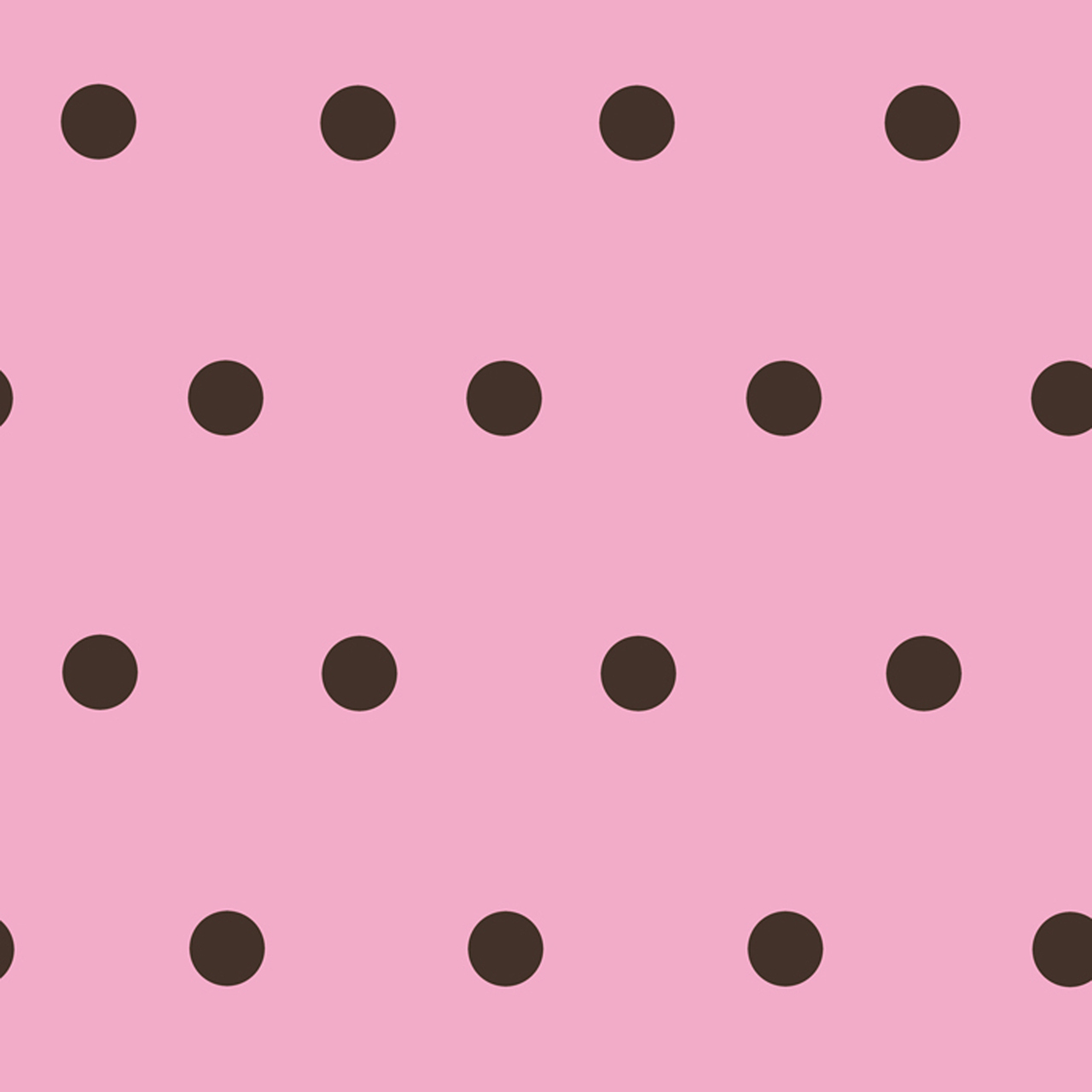 Contemporary Christel Kenley Polka Dots Black Pink Wallpaper CHR11712