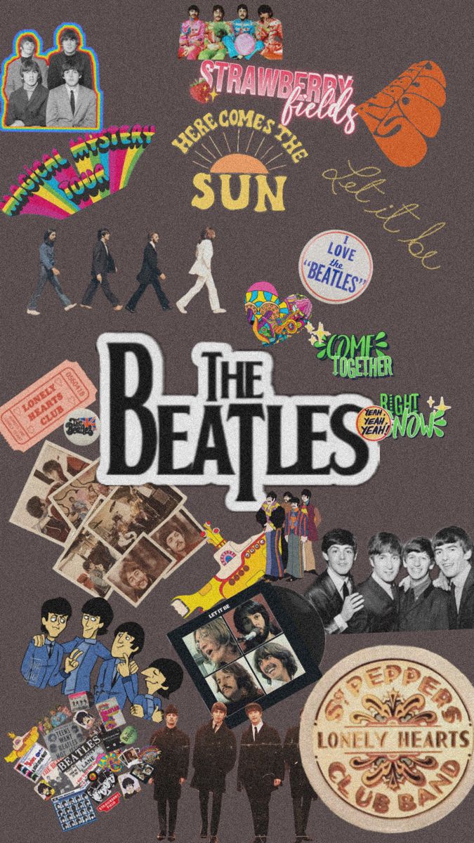 HD the beatles white wallpaper