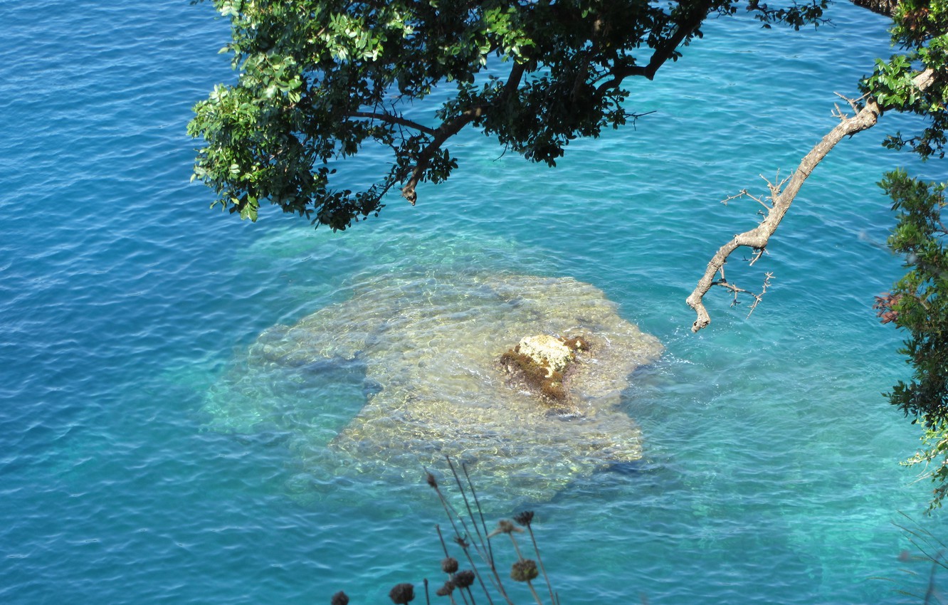 Wallpaper Landscapes, Stone, Ionian Sea, Parga image for desktop, section пейзажи