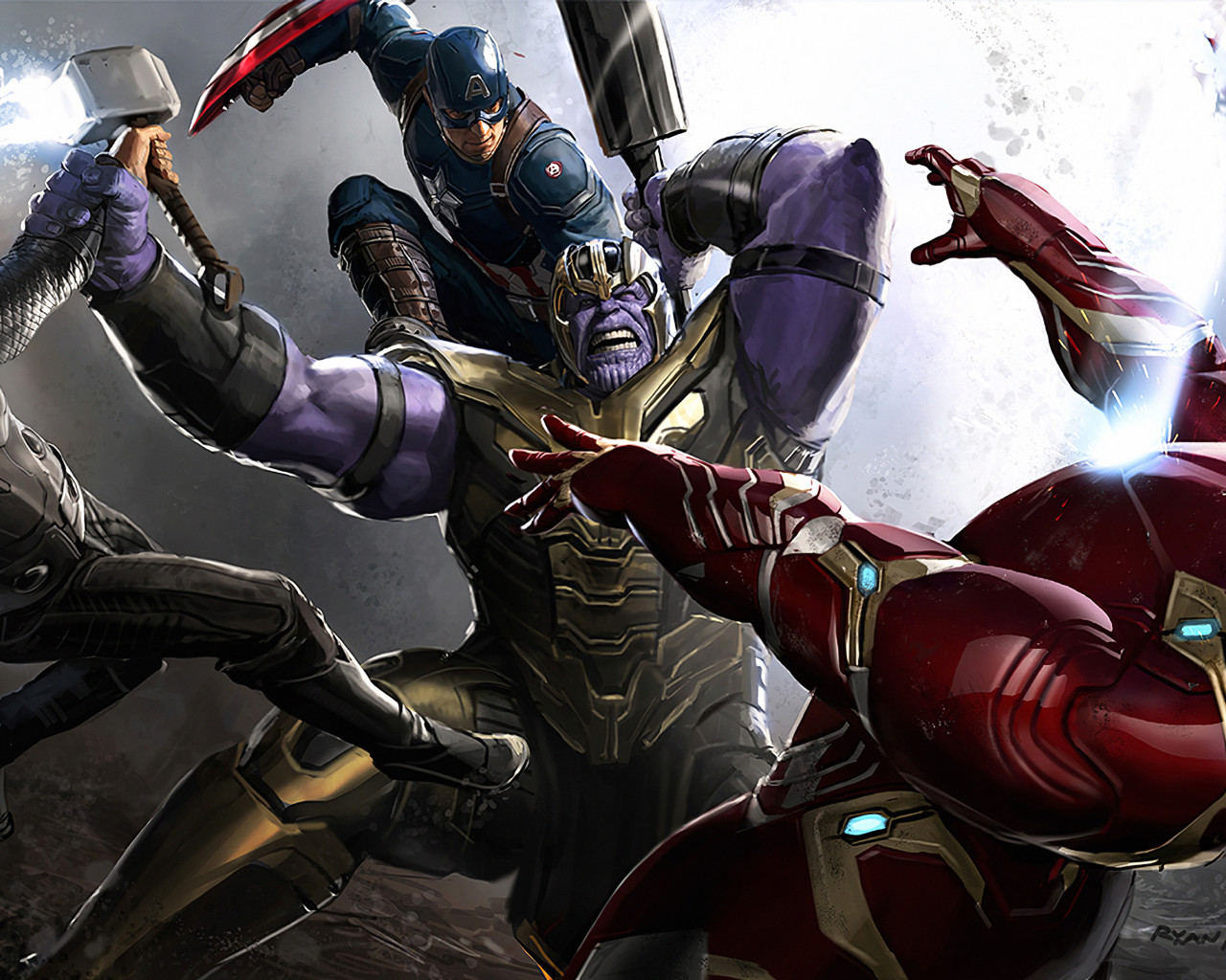 Avengers Art Wallpapers  Top Free Avengers Art Backgrounds   WallpaperAccess