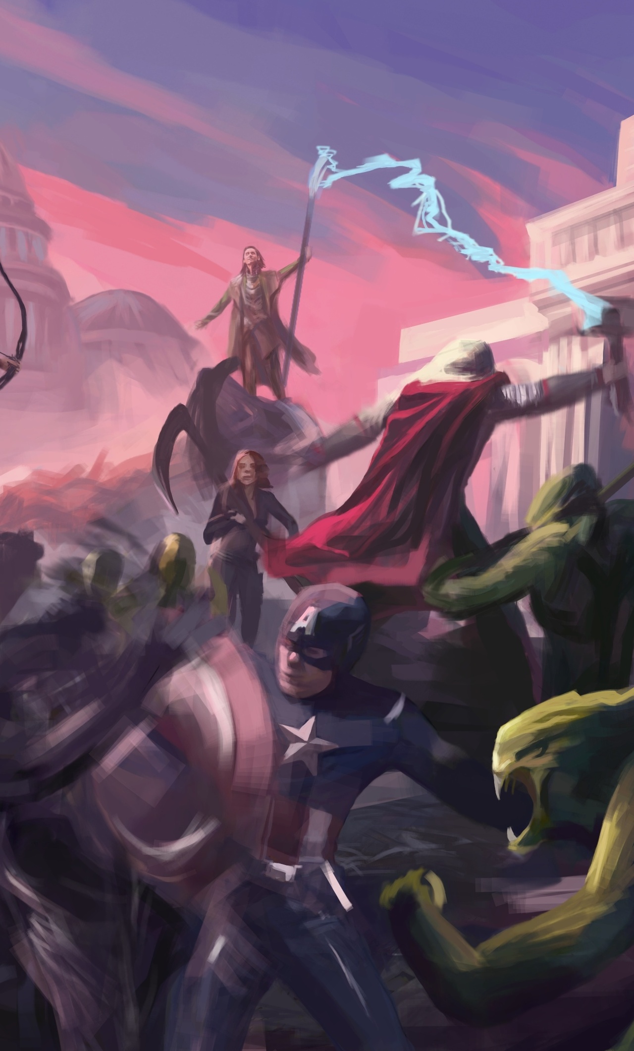 Marvel Fan Art Wallpapers Wallpaper Cave