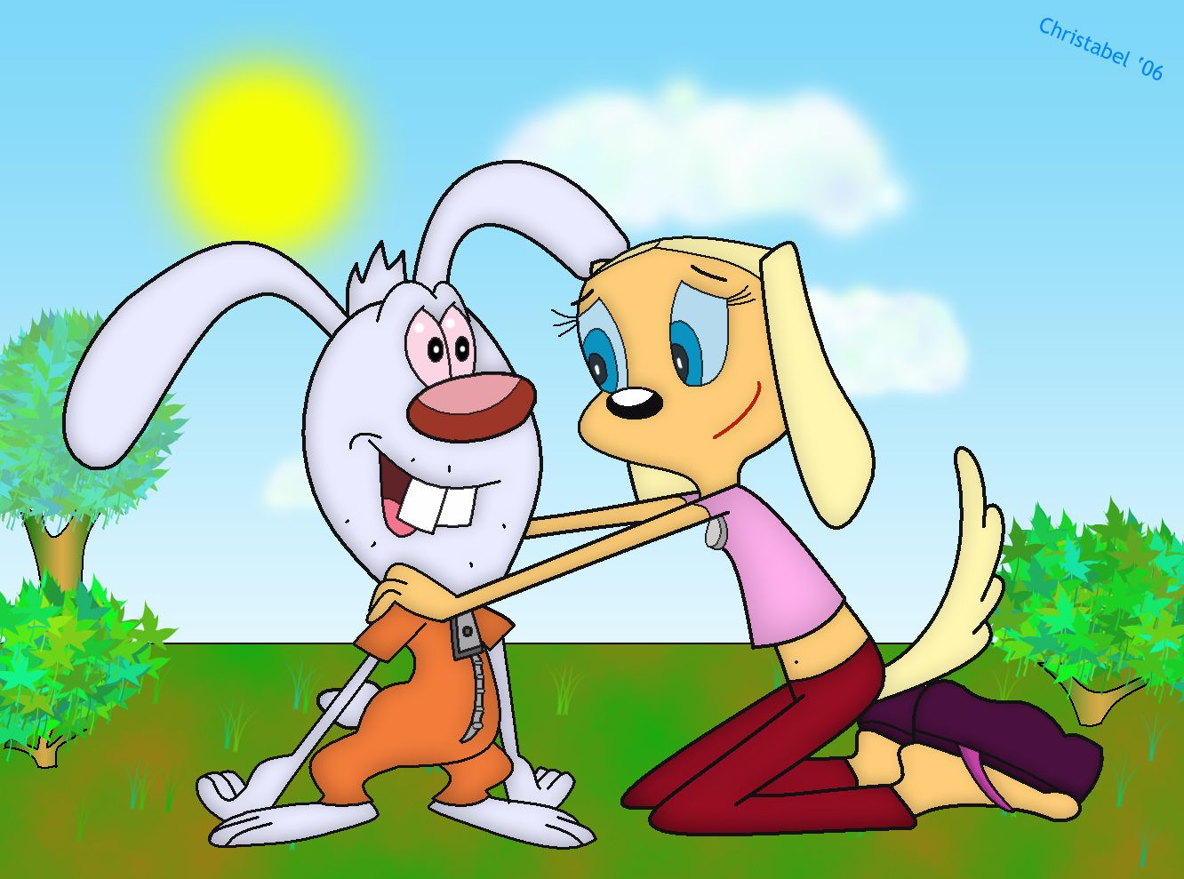 Brandy and Mr. Whiskers by Christal5. Brandy and mr whiskers, Throwback movies, Cute cartoon wallpaper