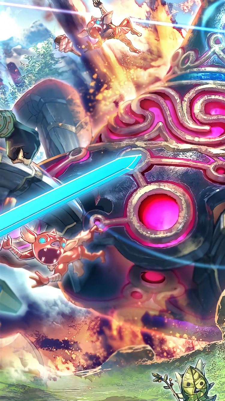 the legend of zelda breath of the wild HD iPhone Wallpaper Free Download