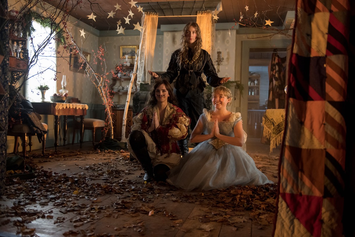 See Saoirse Ronan & Emma Watson as Jo & Meg March In New 'Little Women' Image: Photo 4318595. Eliza Scanlen, Emma Watson, Florence Pugh, Little Women, Movies, Saoirse Ronan, Timothee Chalamet