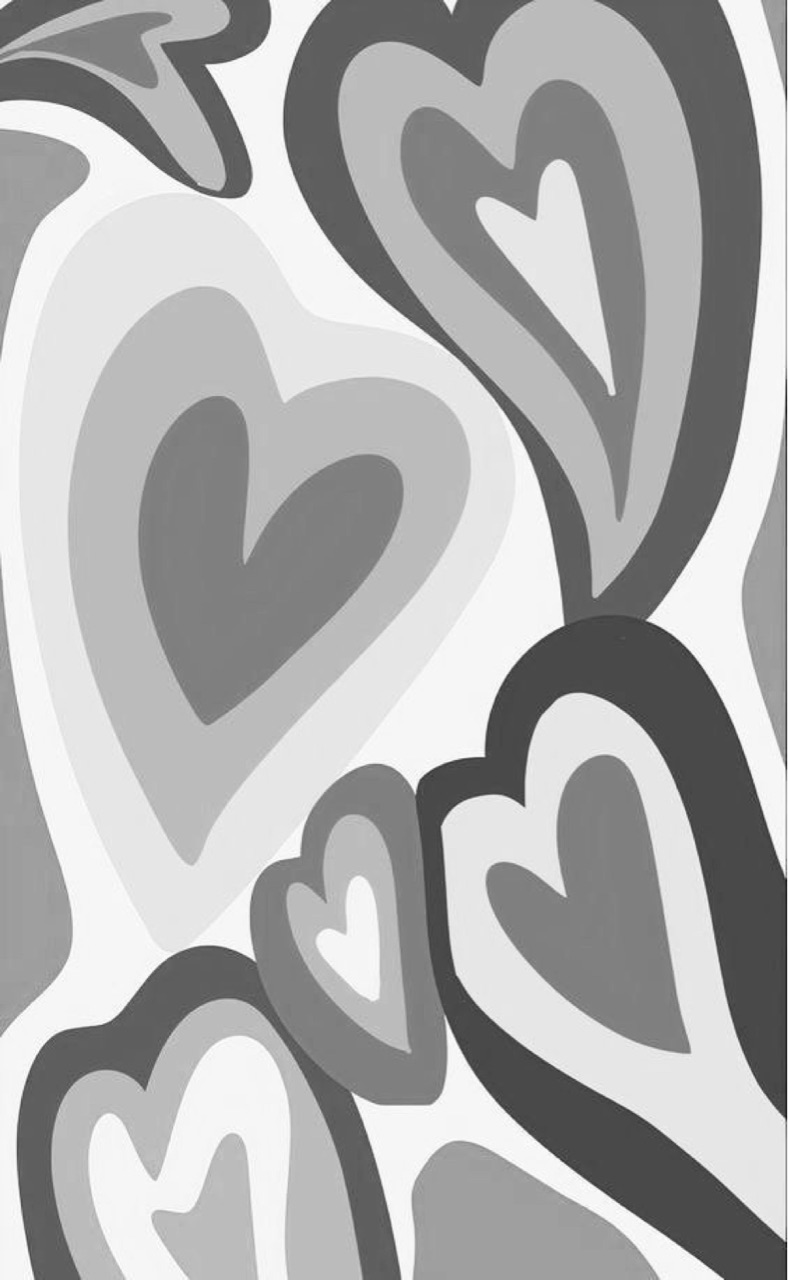 Aesthetic Heart Black Wallpapers - Wallpaper Cave
