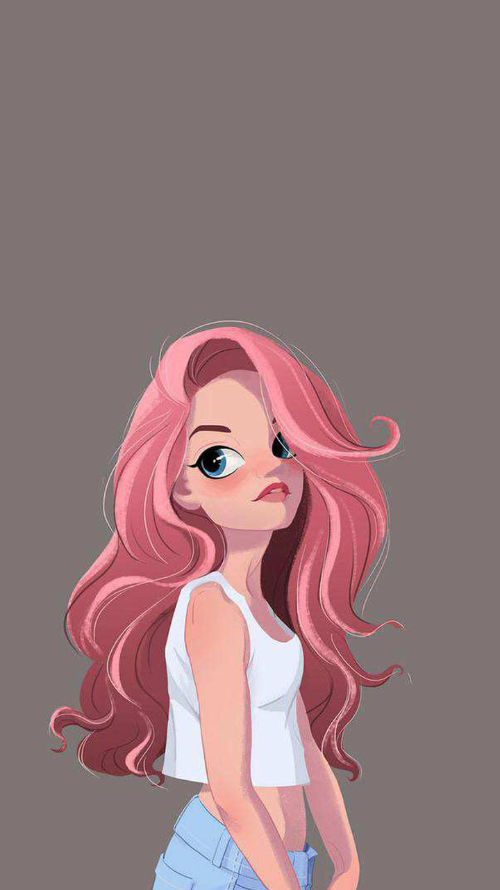 Cute Girly Animations Wallpapers - Wallpaper Cave