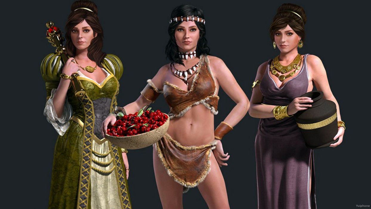 FORGE Of EMPIRES online fantasy strategy 1fempires building city cities adventure history poster women girl wallpaperx1080