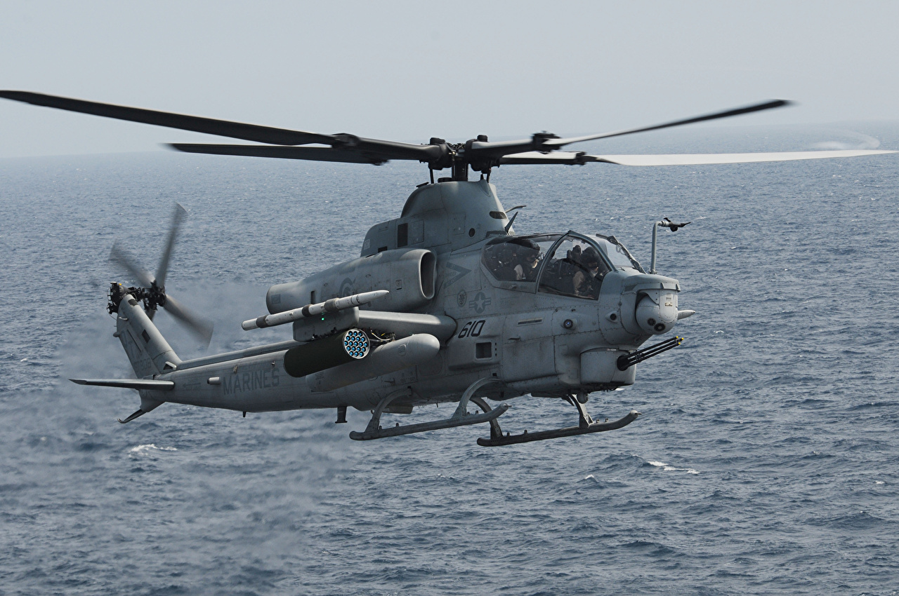 Wallpaper Helicopter Bell AH 1Z Viper Aviation