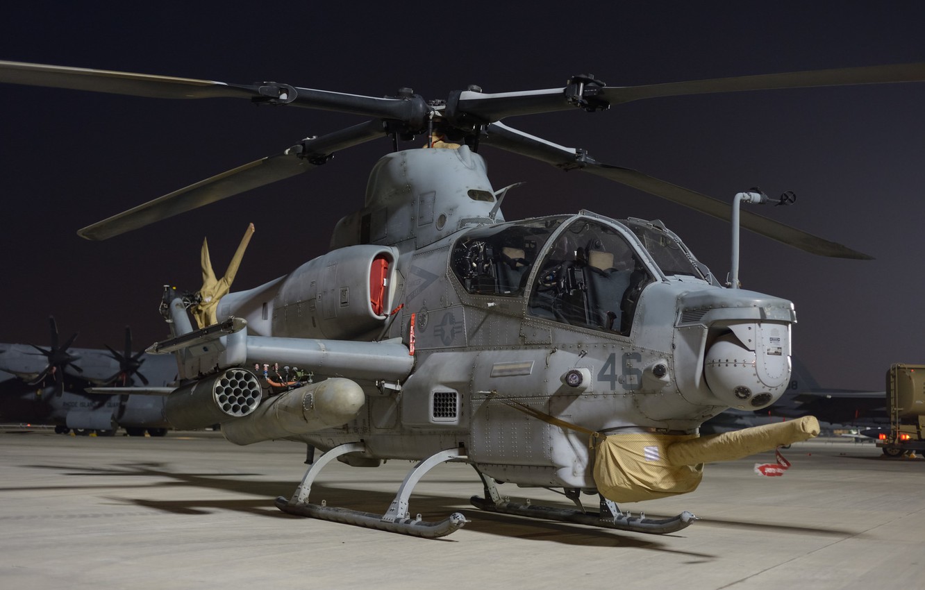 Wallpaper Helicopter, Viper, The Airfield, Shock, Bell AH 1Z, Viper Image For Desktop, Section авиация