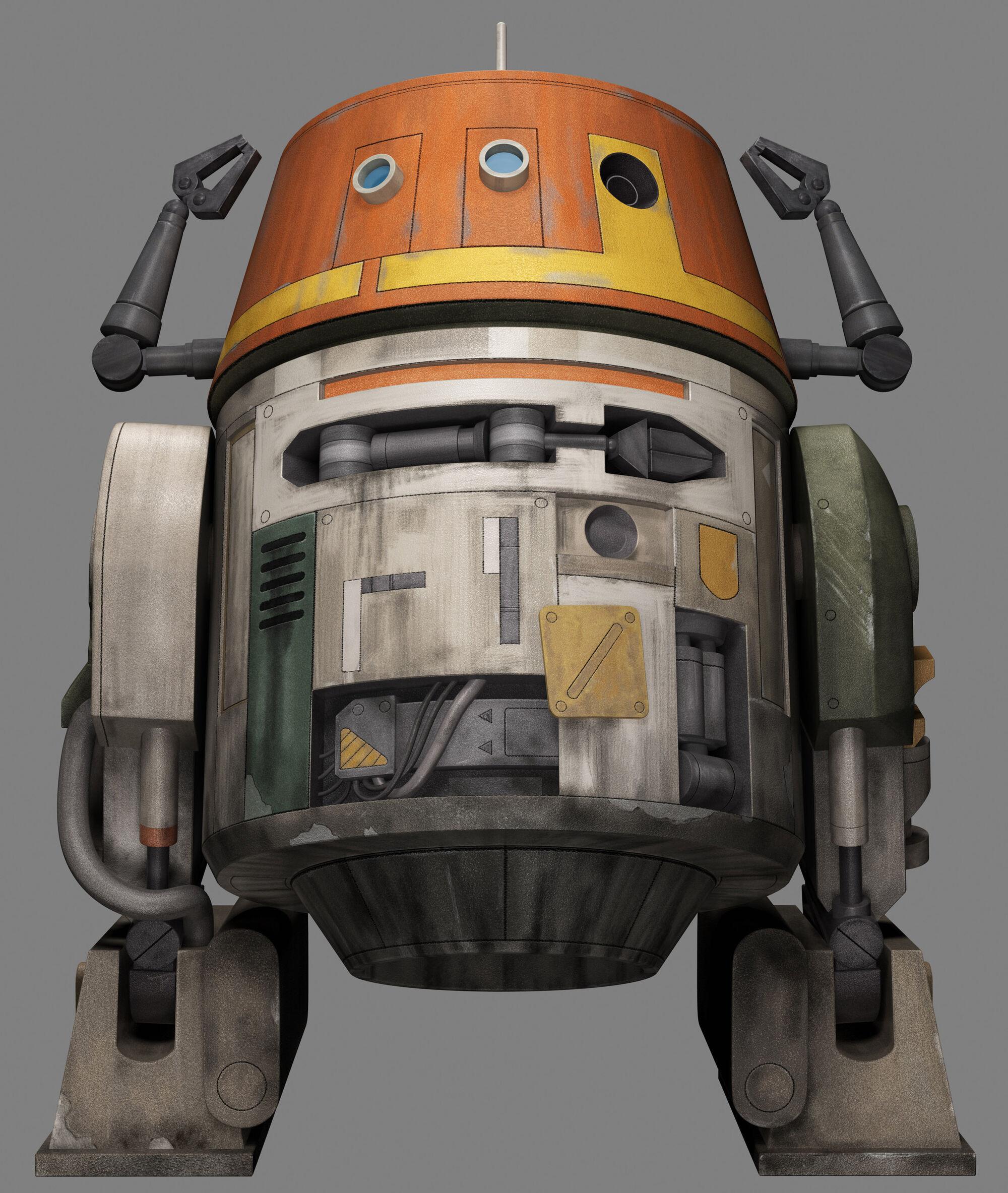 TIL That Chopper From Rebels Is Called That Because His Name, C1 10P, Looks Like The Word “CHOP”