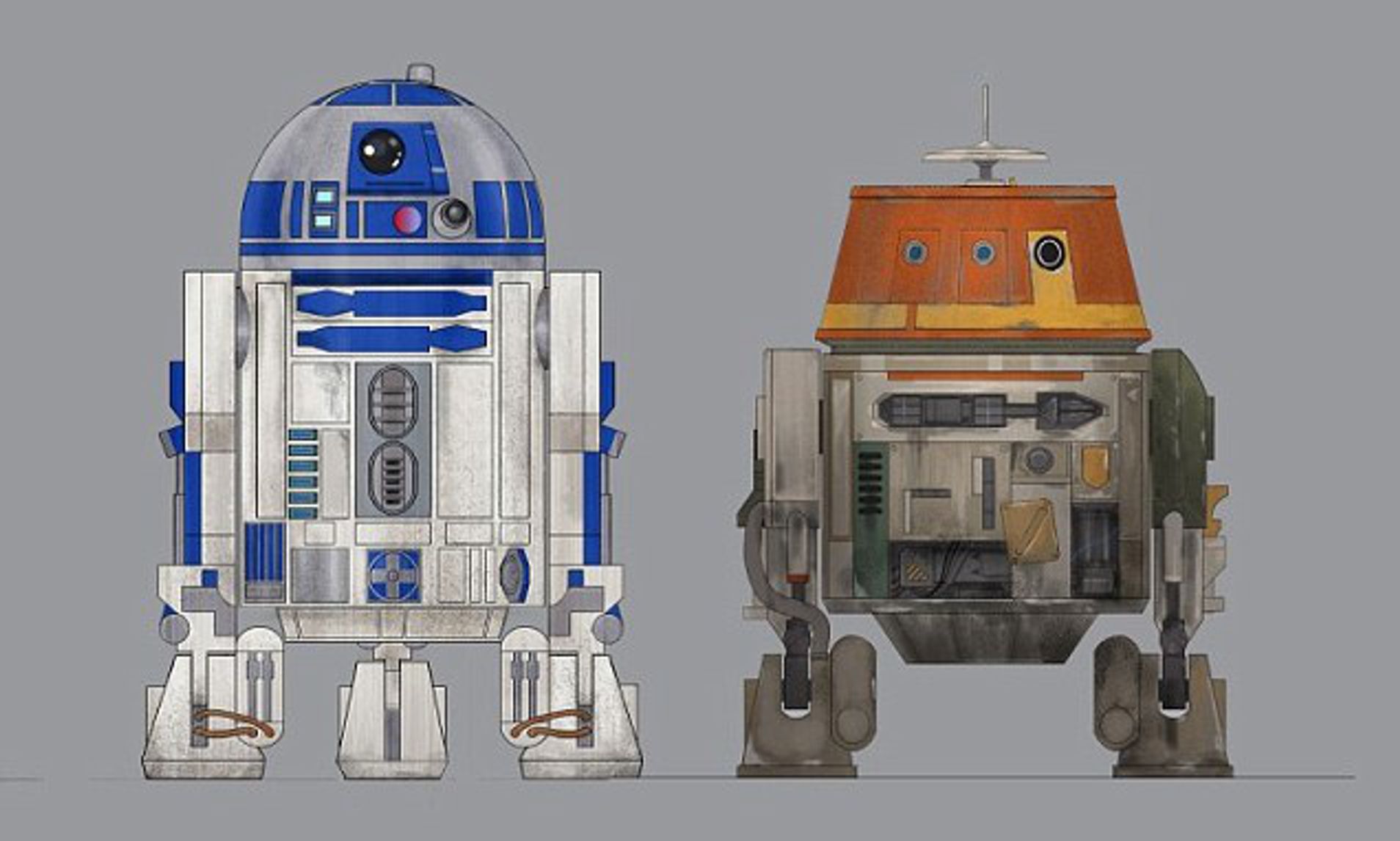 Meet Chopper, the lazy astromechanic is also the latest member to join the Star Wars Rebels crew. Daily Mail Online