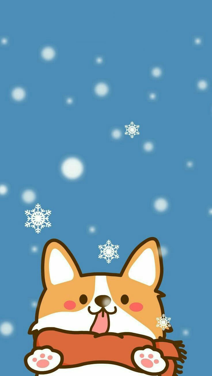 Christmas Corgi Wallpaper Free Christmas Corgi Background