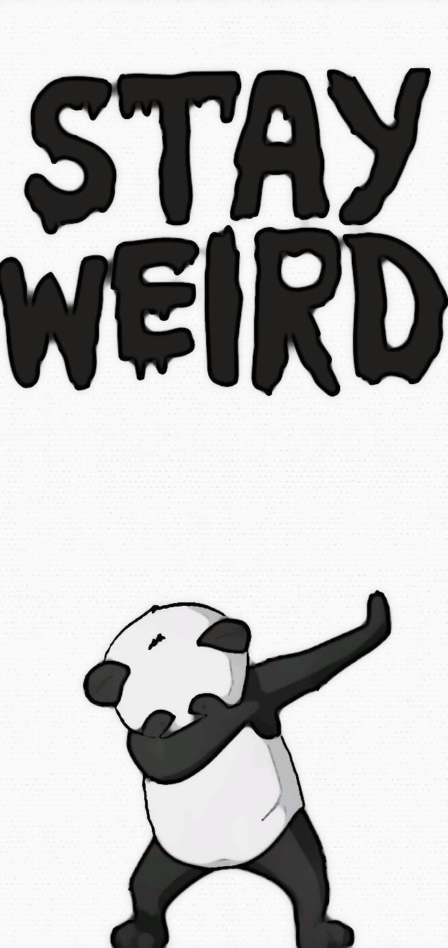 We all like people that are weird