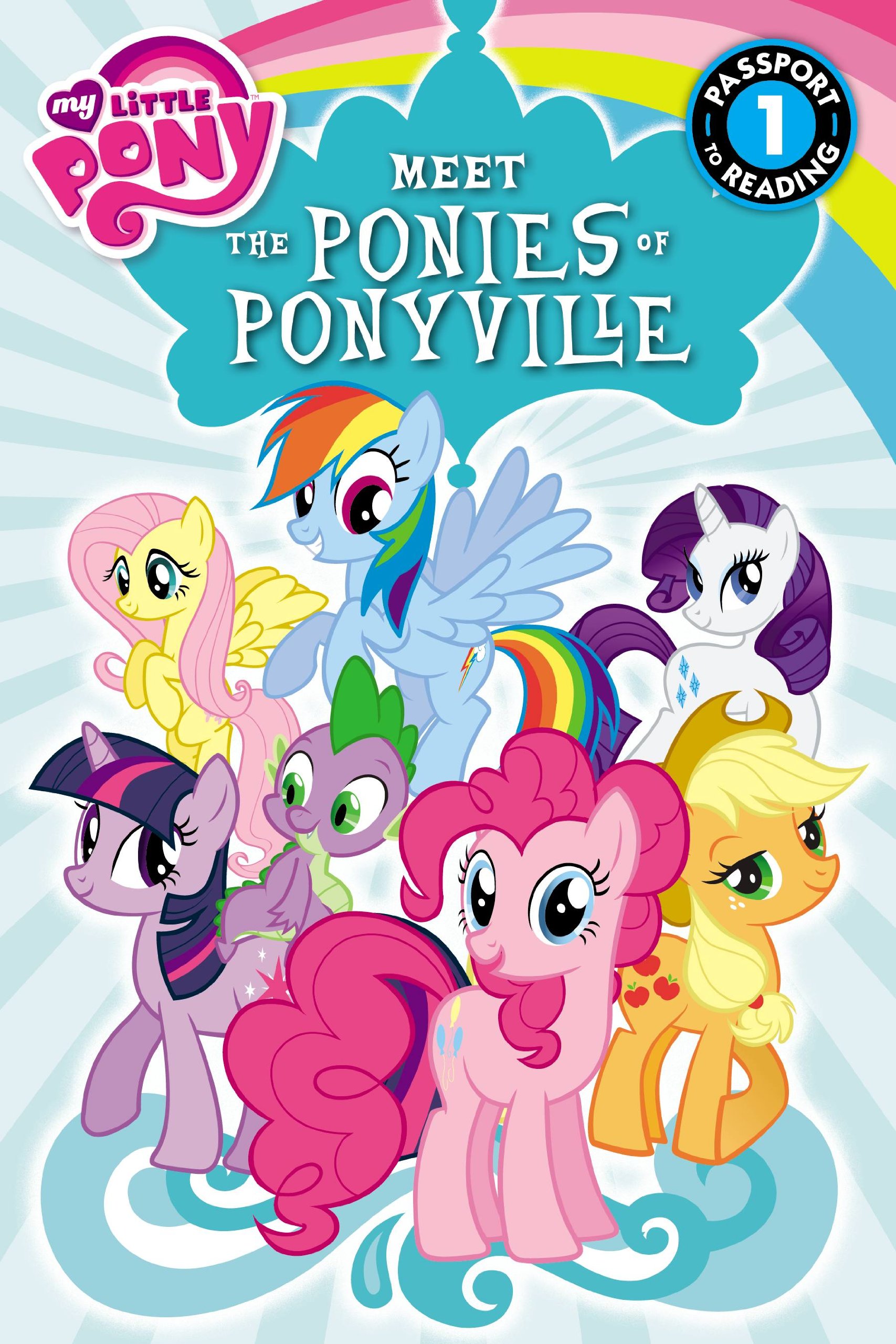 Amazon Little Pony: Meet the Ponies of Ponyville: Level 1 (Passport to Reading Level 1): London, Olivia: 9780316228152: Books