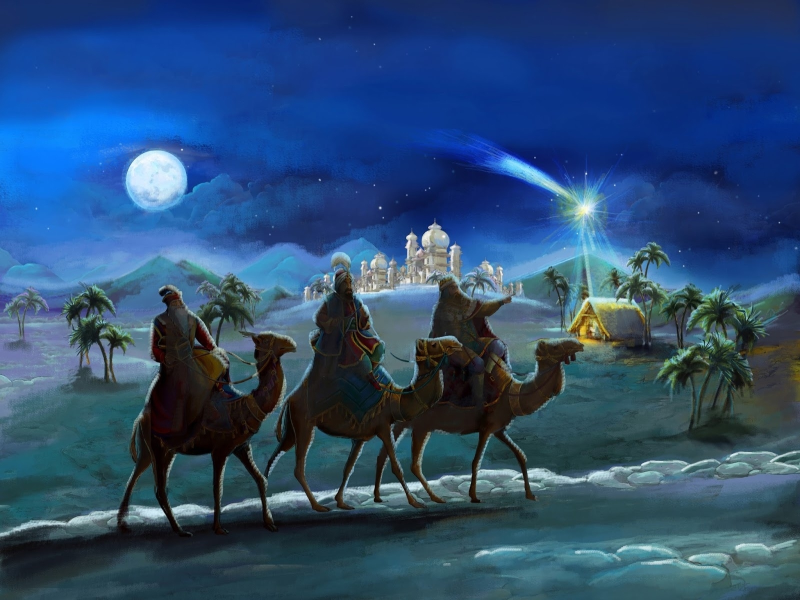 The Three Wise Men HD Wallpaper and Background