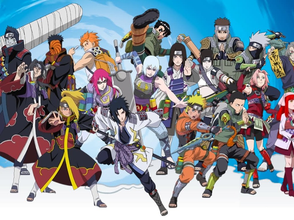 HD All Character Naruto Shippuden Wallpaper Widescreen Full Size. Desktop Background