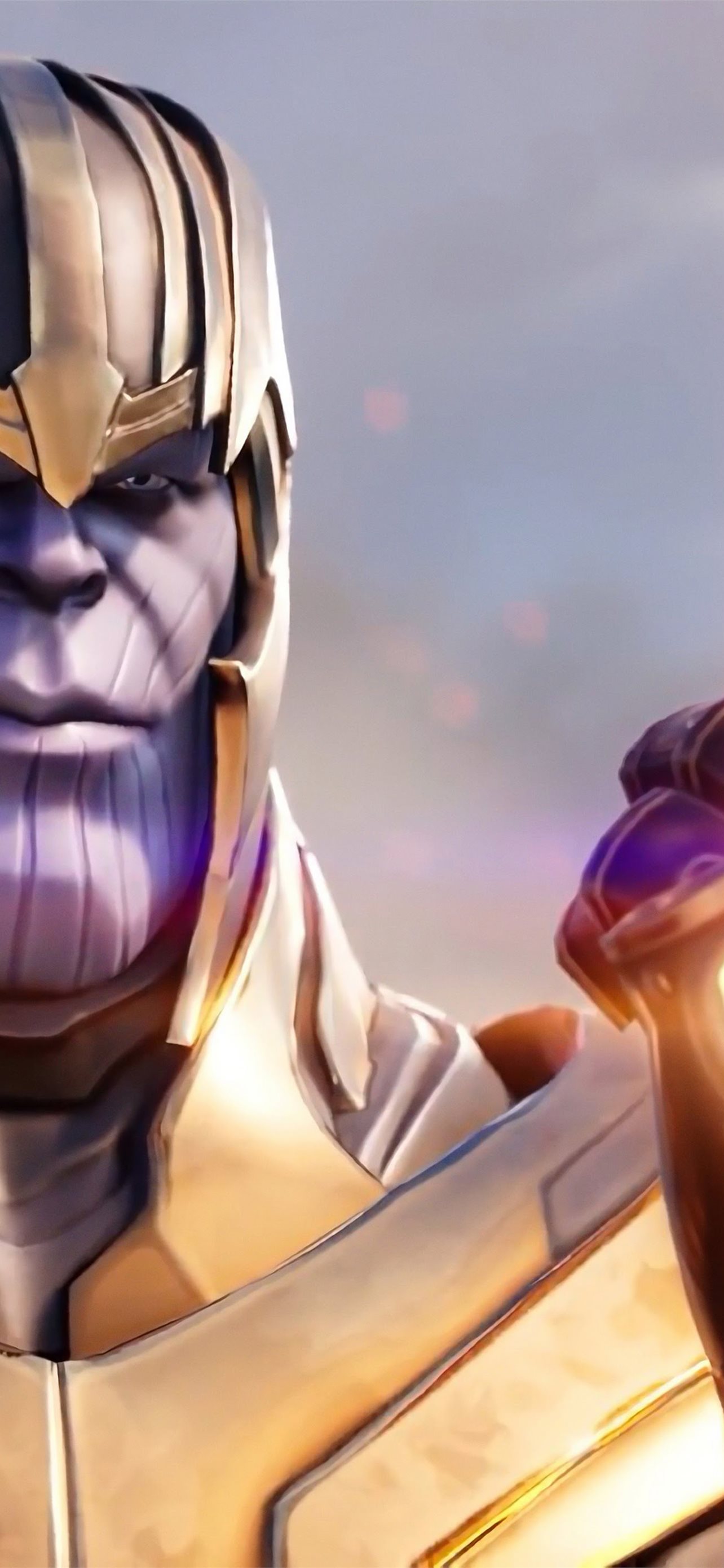 Fortnite X Avengers Thanos 4k Thanoa Fortnite teah. iPhone Wallpaper Free Download