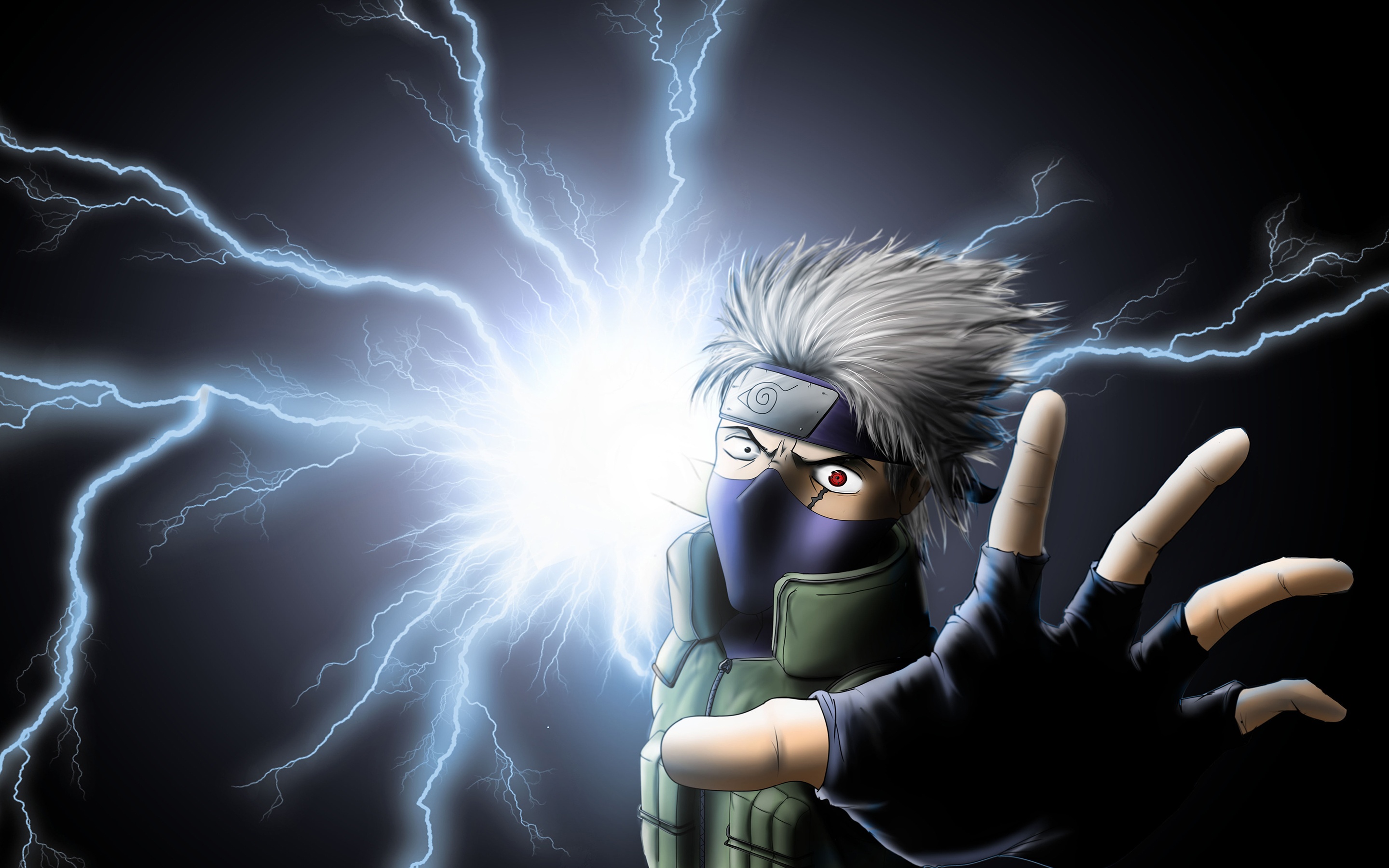 Kakashi Wallpaper Image Desktop Chidori Wallpaper HD