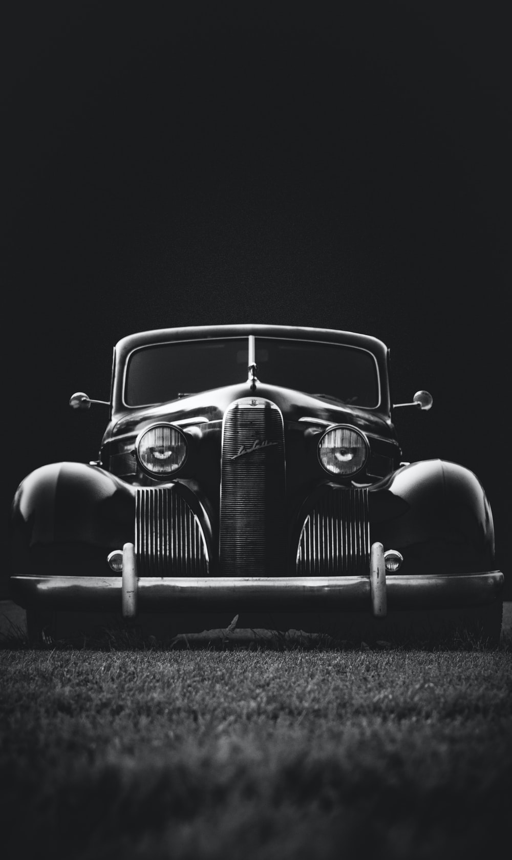 Black And White Car Picture. Download Free Image