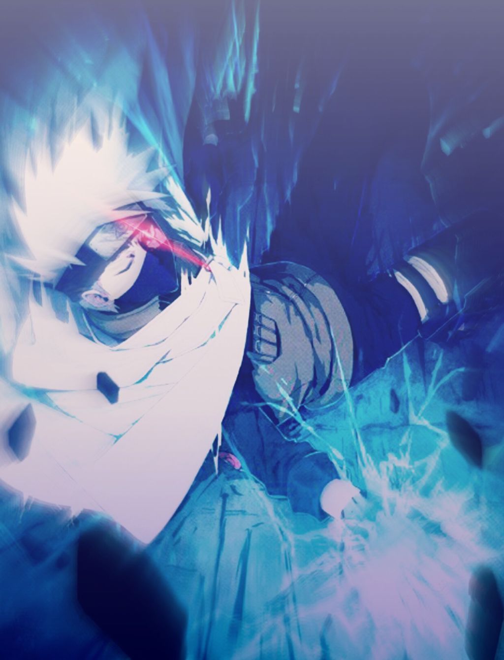 Freetoedit #kakashi #kakashihatake #kakashi Sensei Hatake Sharingan Chidori