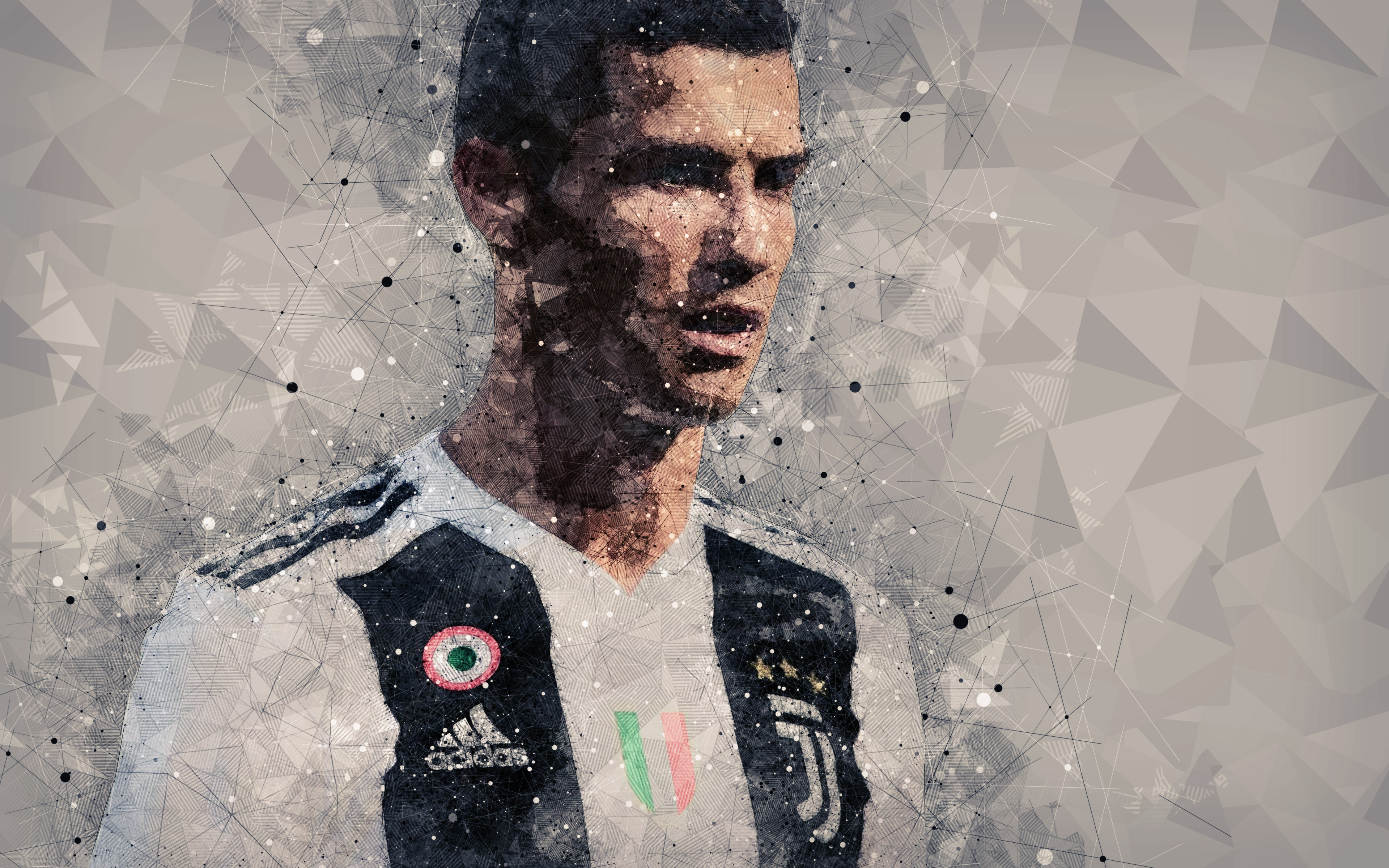 Cristiano Ronaldo Juventus F C Soccer Wallpaper:3840x2400