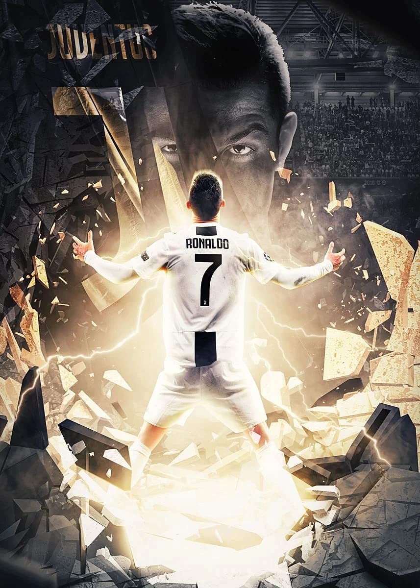 Buy Cristiano Ronaldo Wall Art for Living Room and Bedroom Decorations Prints Picture on Canvas 1 Piece Framed or Unframed for Women and Men Gift (20inx30in, Unframe) Online in Indonesia. B097H3FNQC