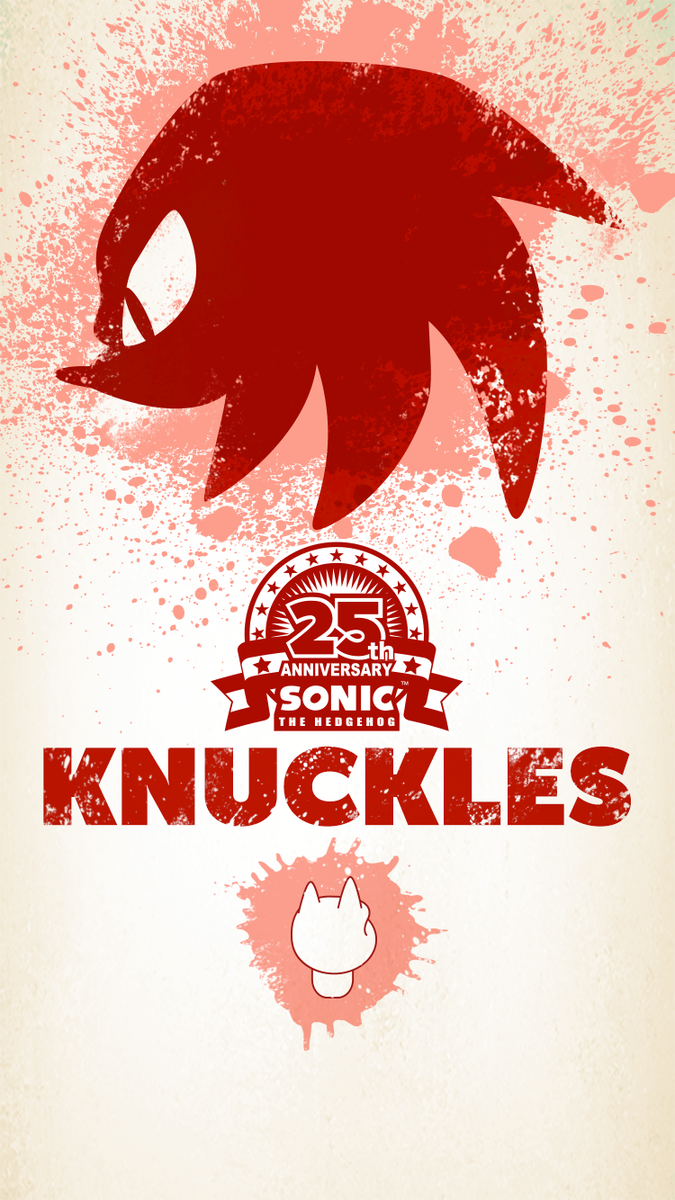 Sonic the Hedgehog's finally Friday! Enjoy some new mobile wallpaper featuring Sonic, Tails, Amy, & Knuckles