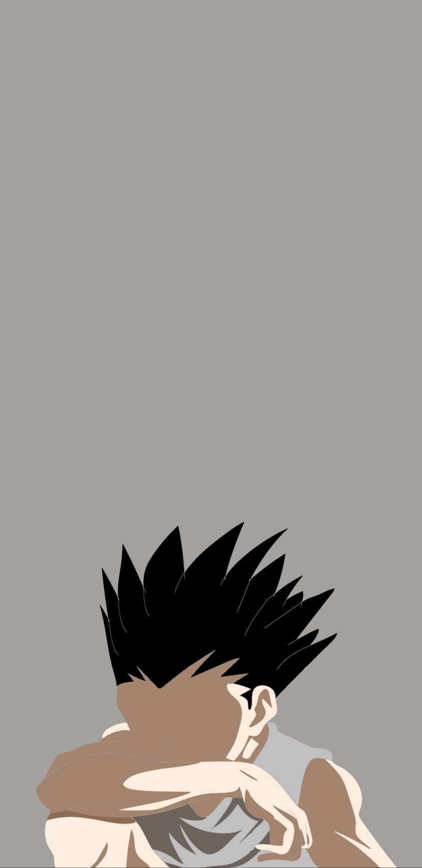 Gon Freecss Minimalist Wallpaper. Anime scenery wallpaper, Hunter anime, Anime canvas