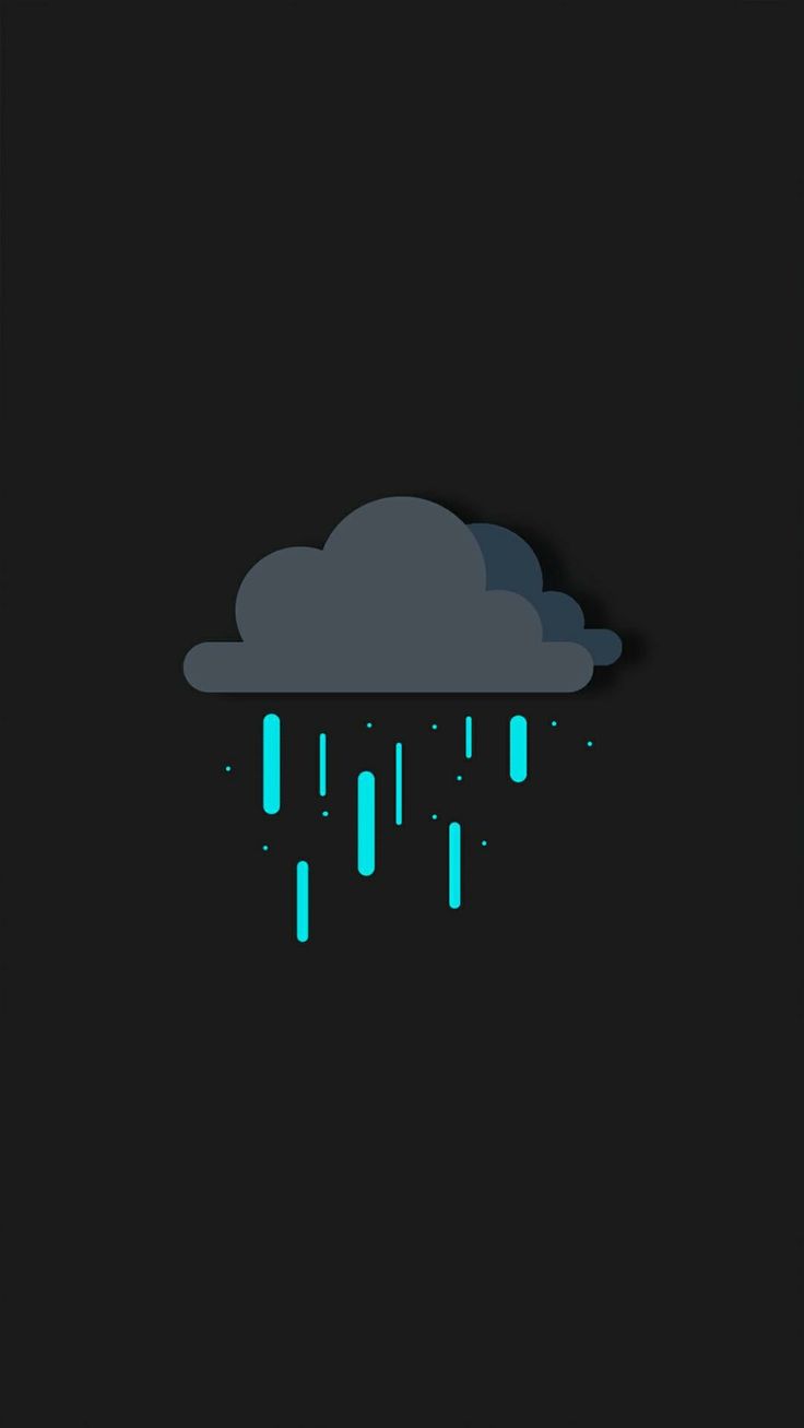 Digital Clouds Rain IPhone Wallpaper Wallpaper. Minimalist Wallpaper, Photography Wallpaper, Android Wallpaper
