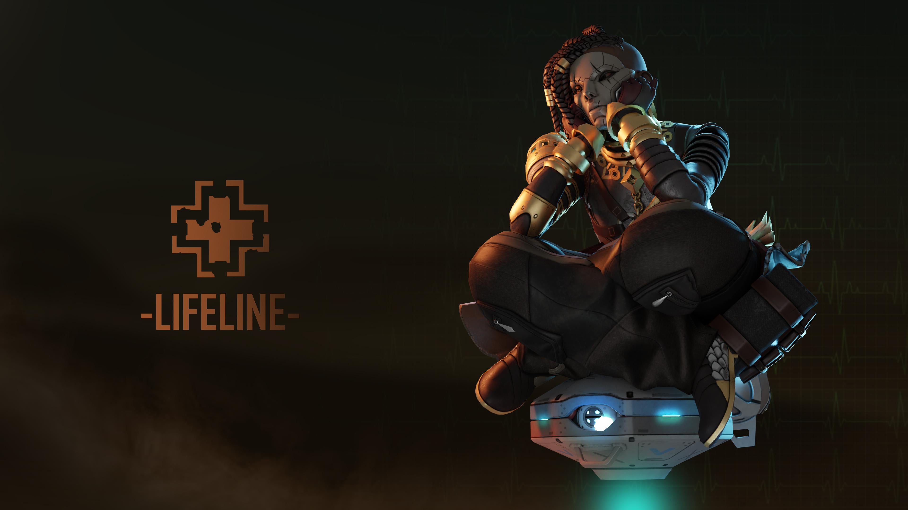 Made another wallpaper(4K). It's Lifeline this time