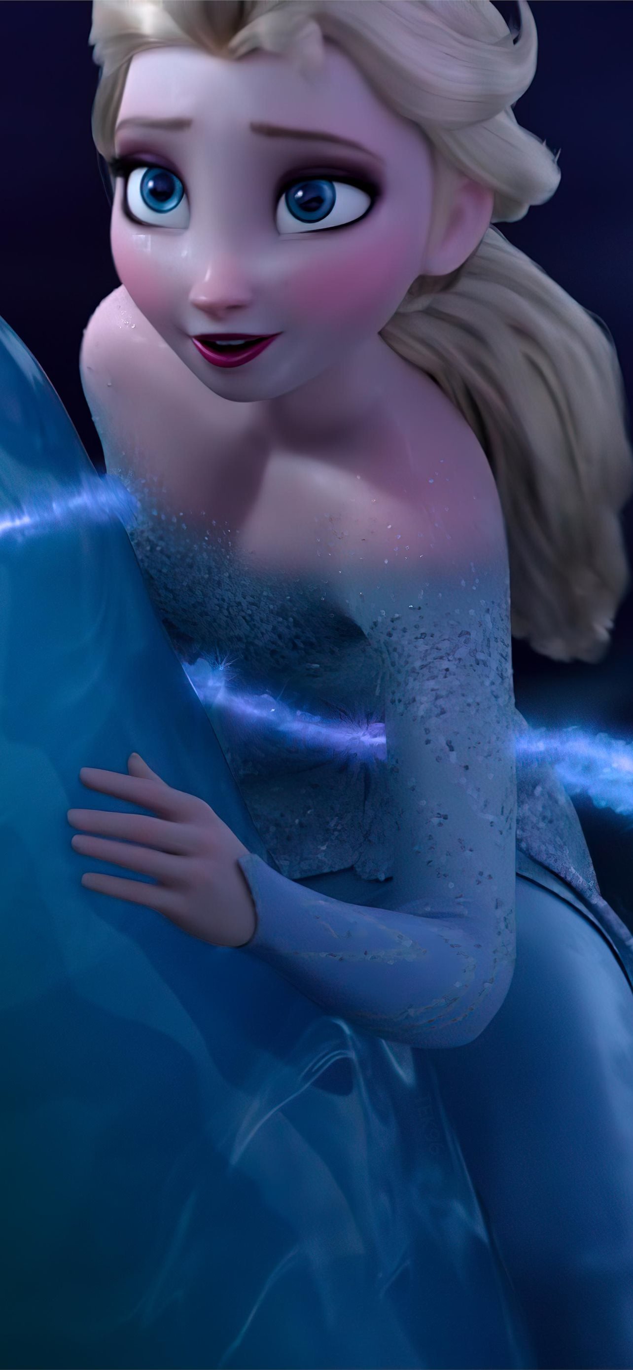 Elsa Frozen 2 10k HD Reddit HD Tip iPhone Wallpaper Free Download