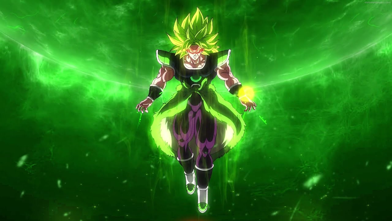 Broly Legendary Super Saiyan 4K LIVE WALLPAPER