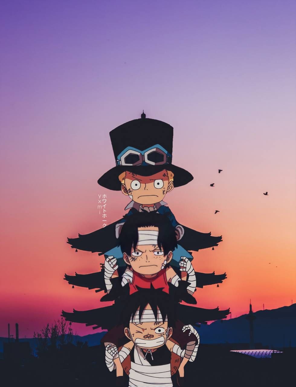 Ace Luffy One Piece Wallpaper