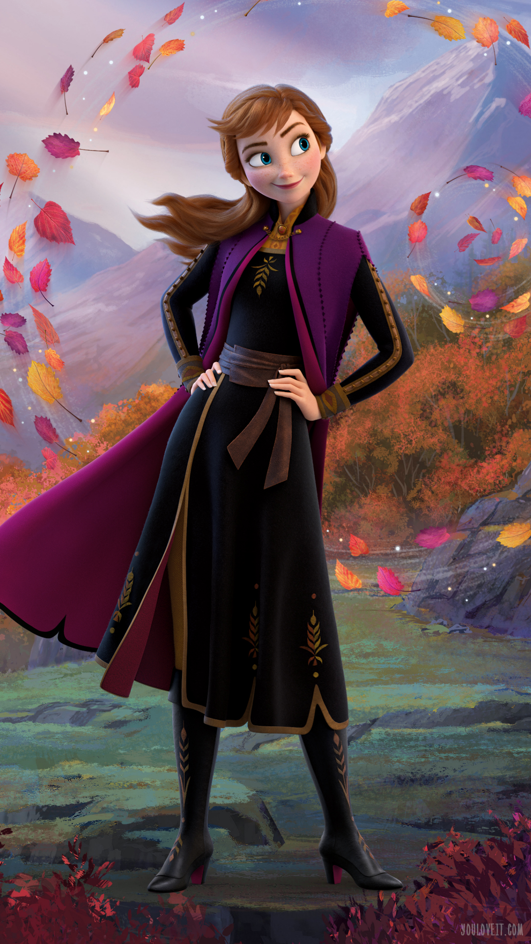 Anna Frozen 2 mobile wallpaper