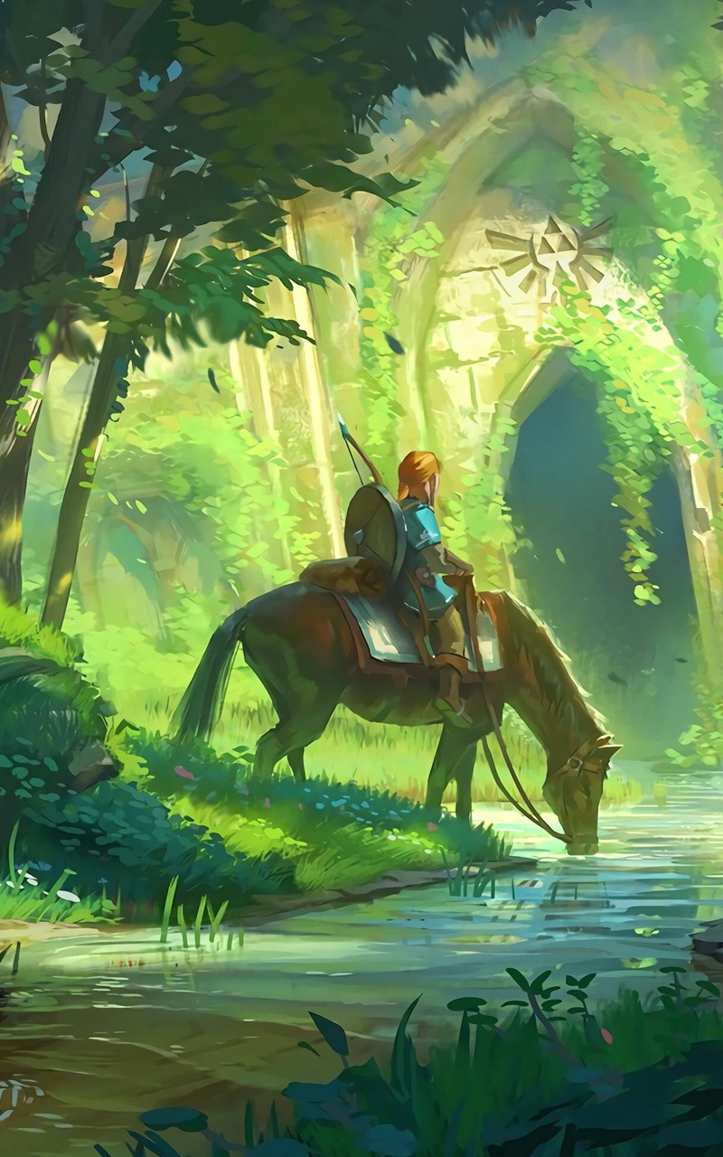 Legend Of Zelda Breath Of Tue Wild Cellphone 4K Wallpapers - Wallpaper Cave