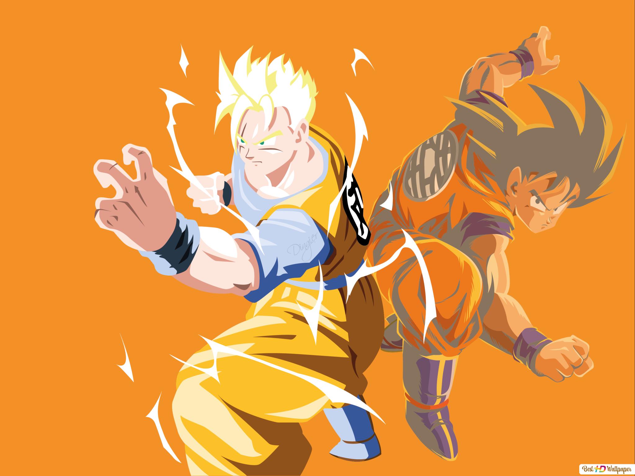 Goku Vintage Wallpapers Wallpaper Cave