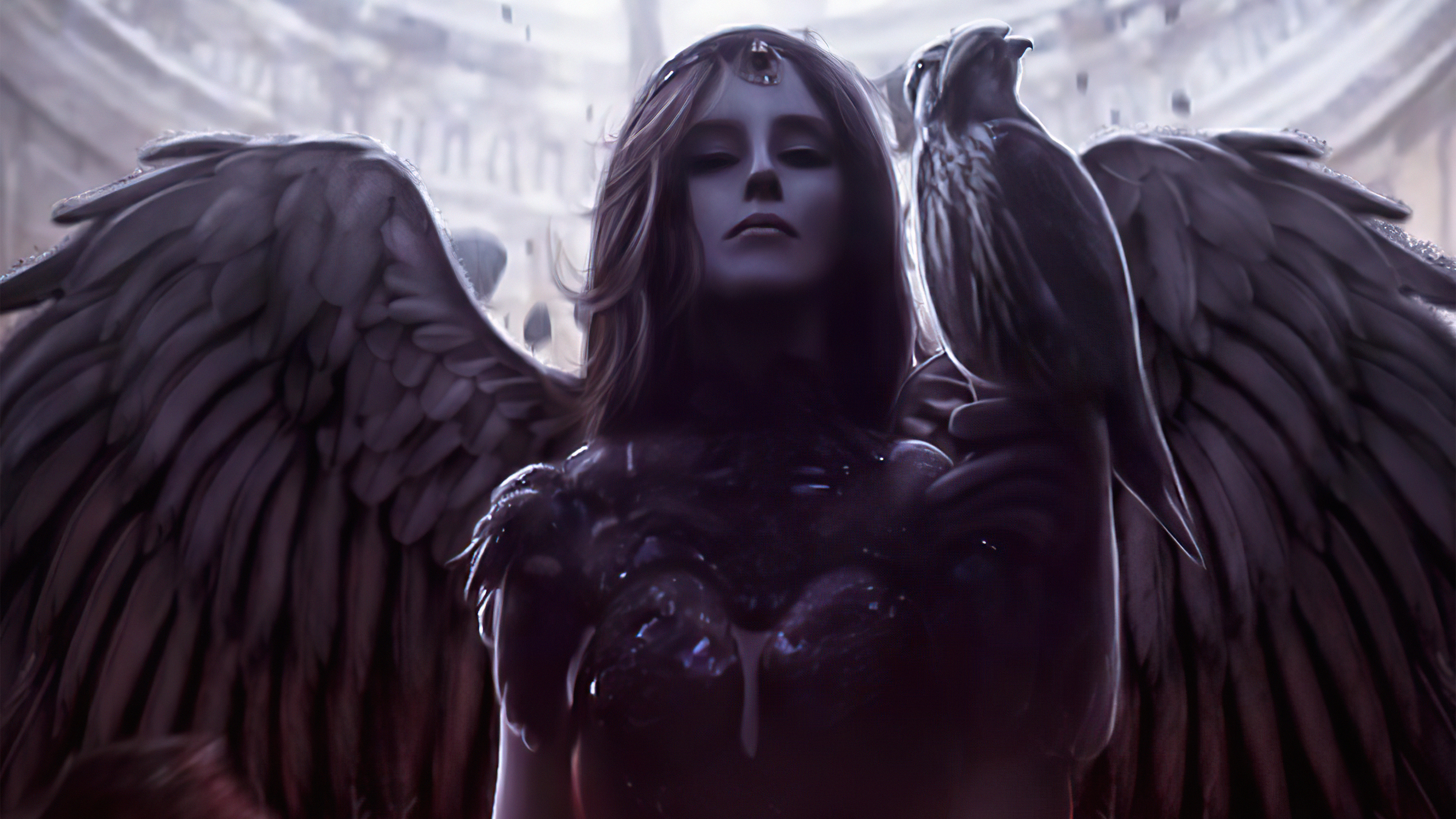Raven Queen Girl 4k, HD Artist, 4k Wallpaper, Image, Background, Photo and Picture