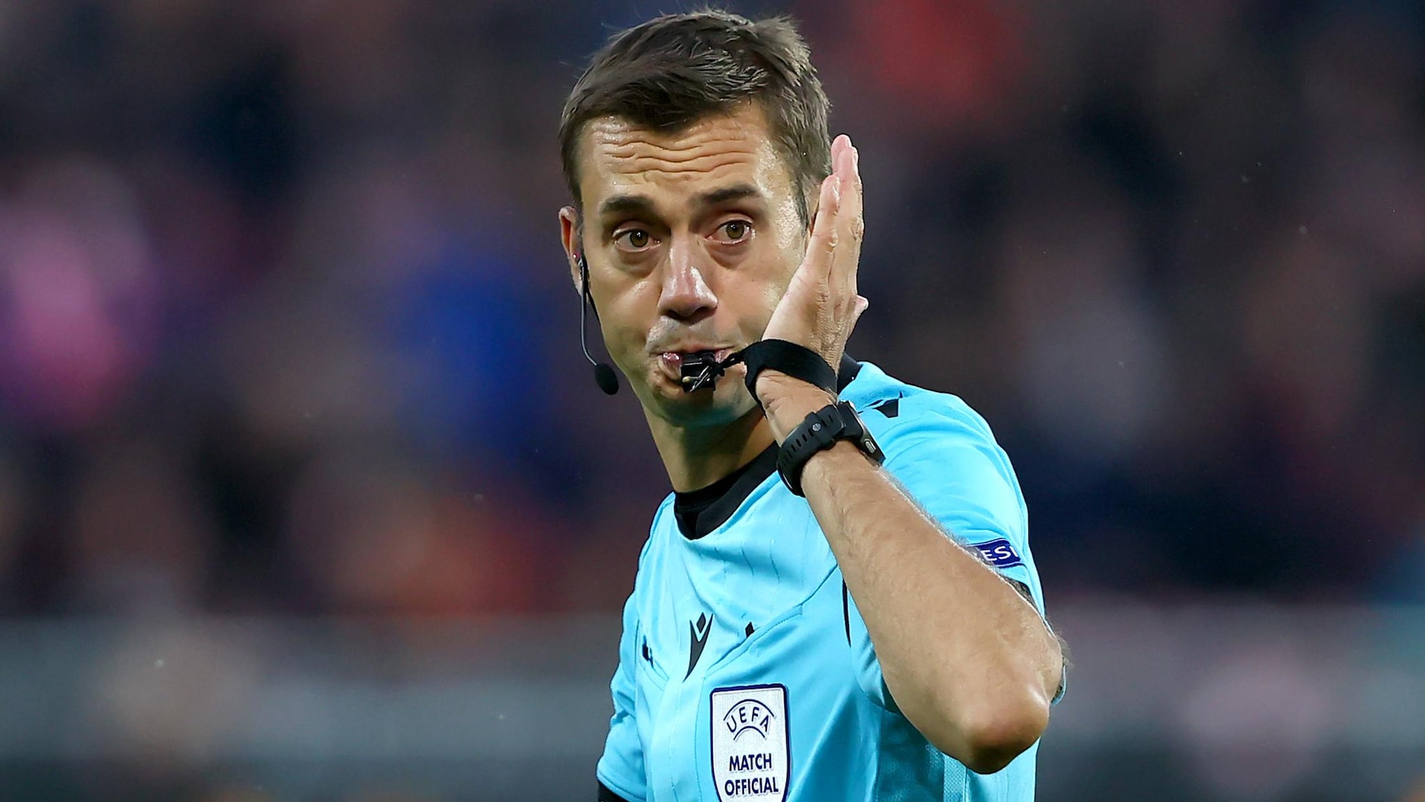 Clément Turpin to referee 2022 UEFA Champions League final. UEFA Champions League