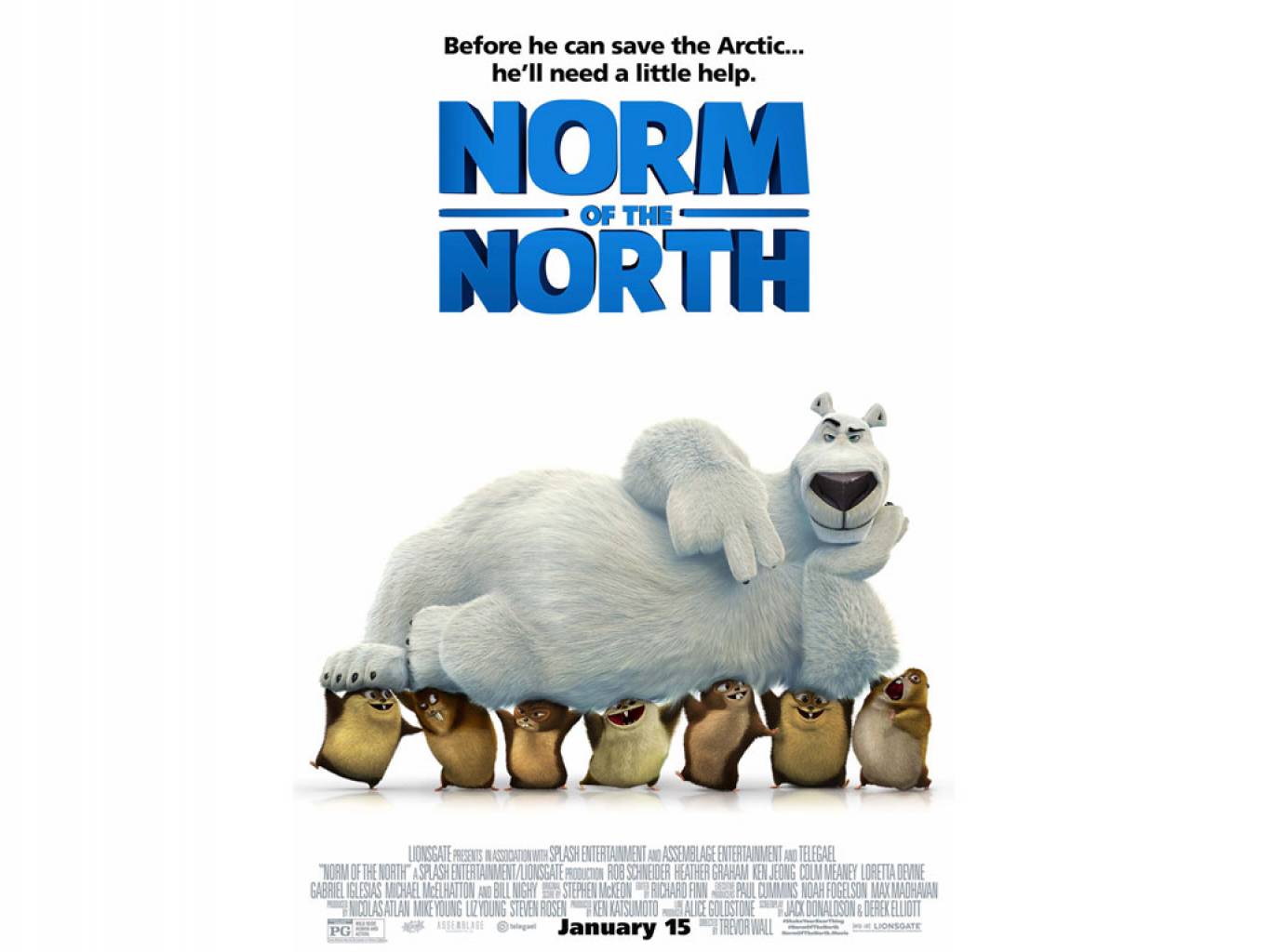 Norm of the North Movie HD Wallpaper. Norm of the North HD Movie Wallpaper Free Download (1080p to 2K)