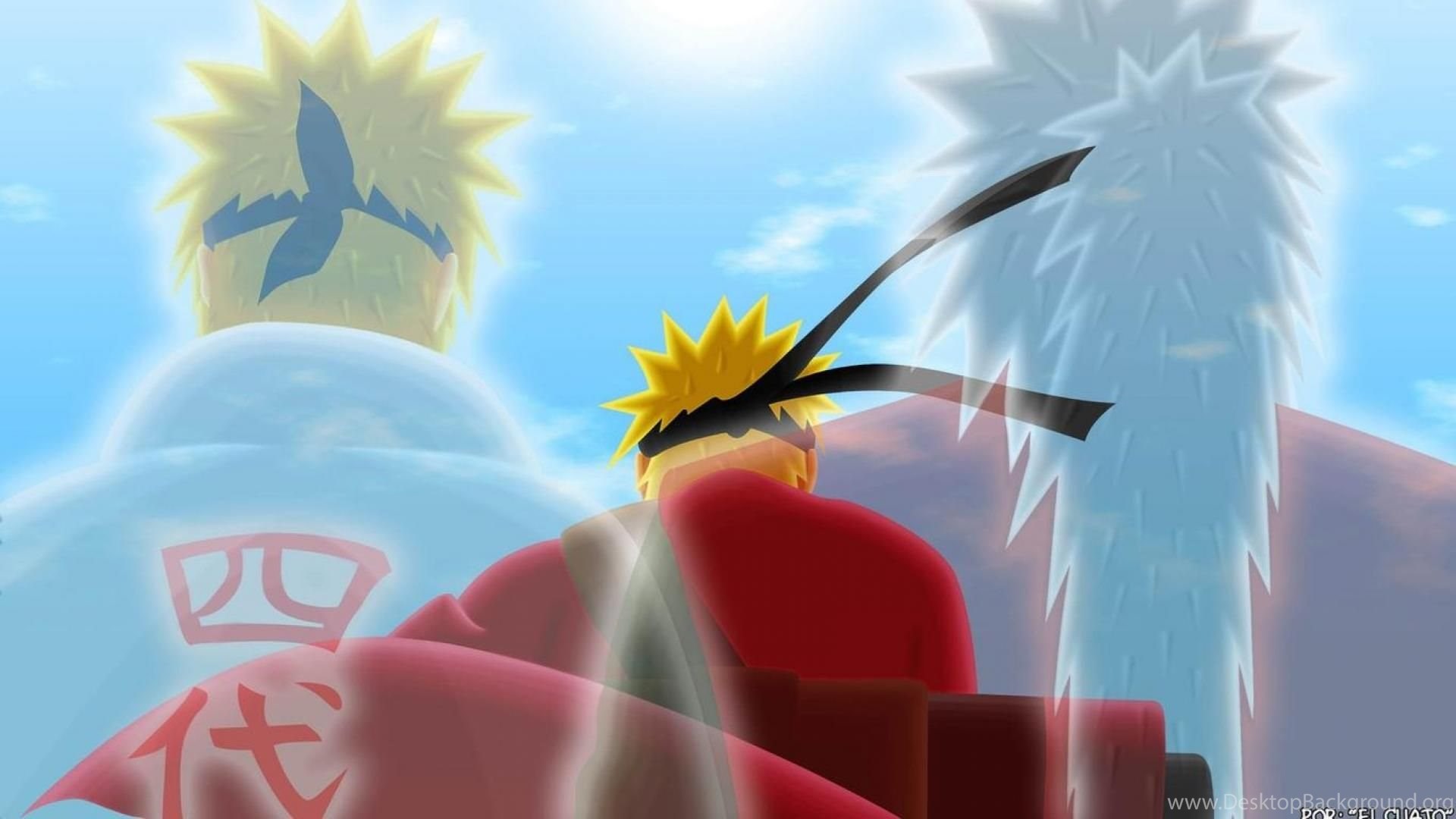 NARUTO JIRAIYA MINATO WALLPAPER Desktop Background